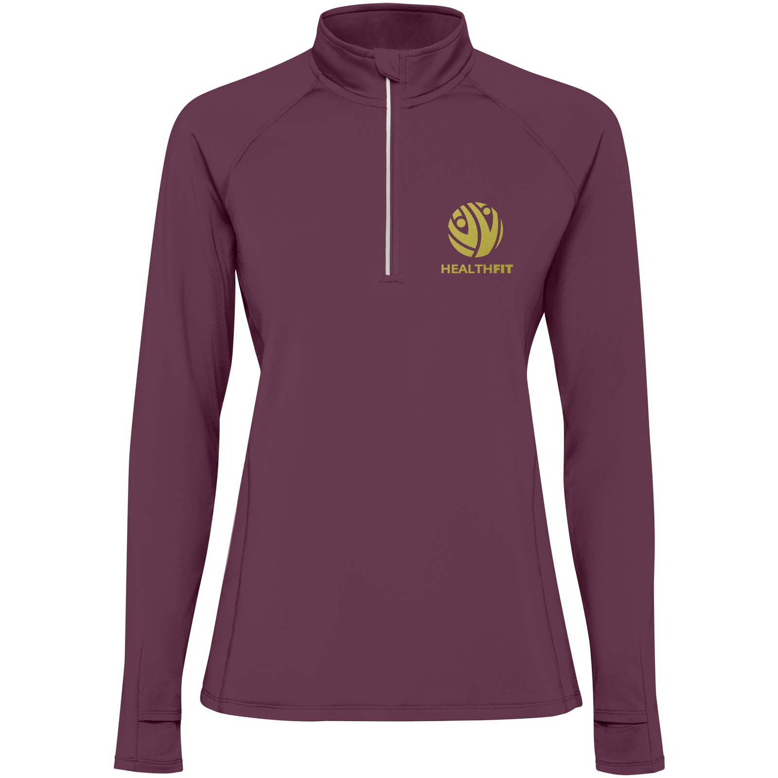 Roly Sweatshirt de 200 g/m² Estambul à manches longues et demi-zip pour femme