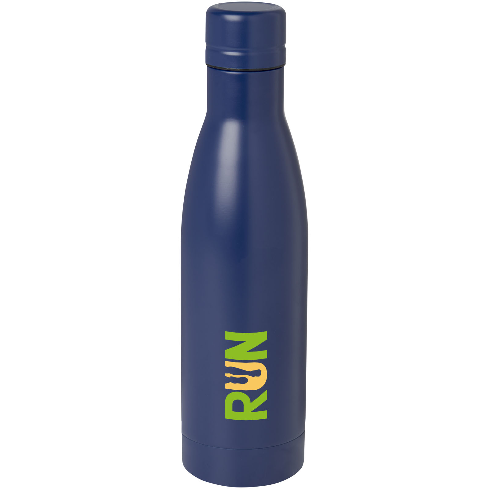 Bouteille isotherme Vasa en acier inoxydable recyclé certifié RCS de 500 ml avec isolation par le vide et couche de cuivre