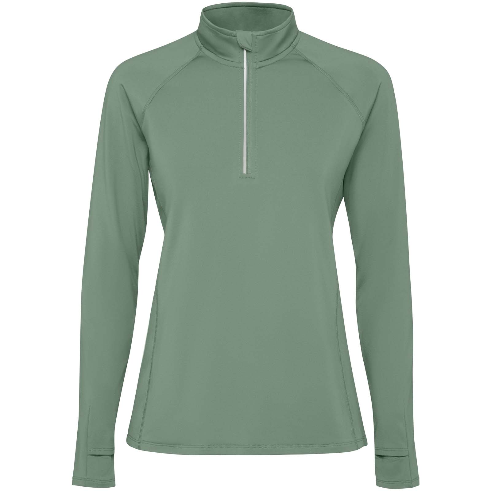 Roly Sweatshirt de 200 g/m² Estambul à manches longues et demi-zip pour femme