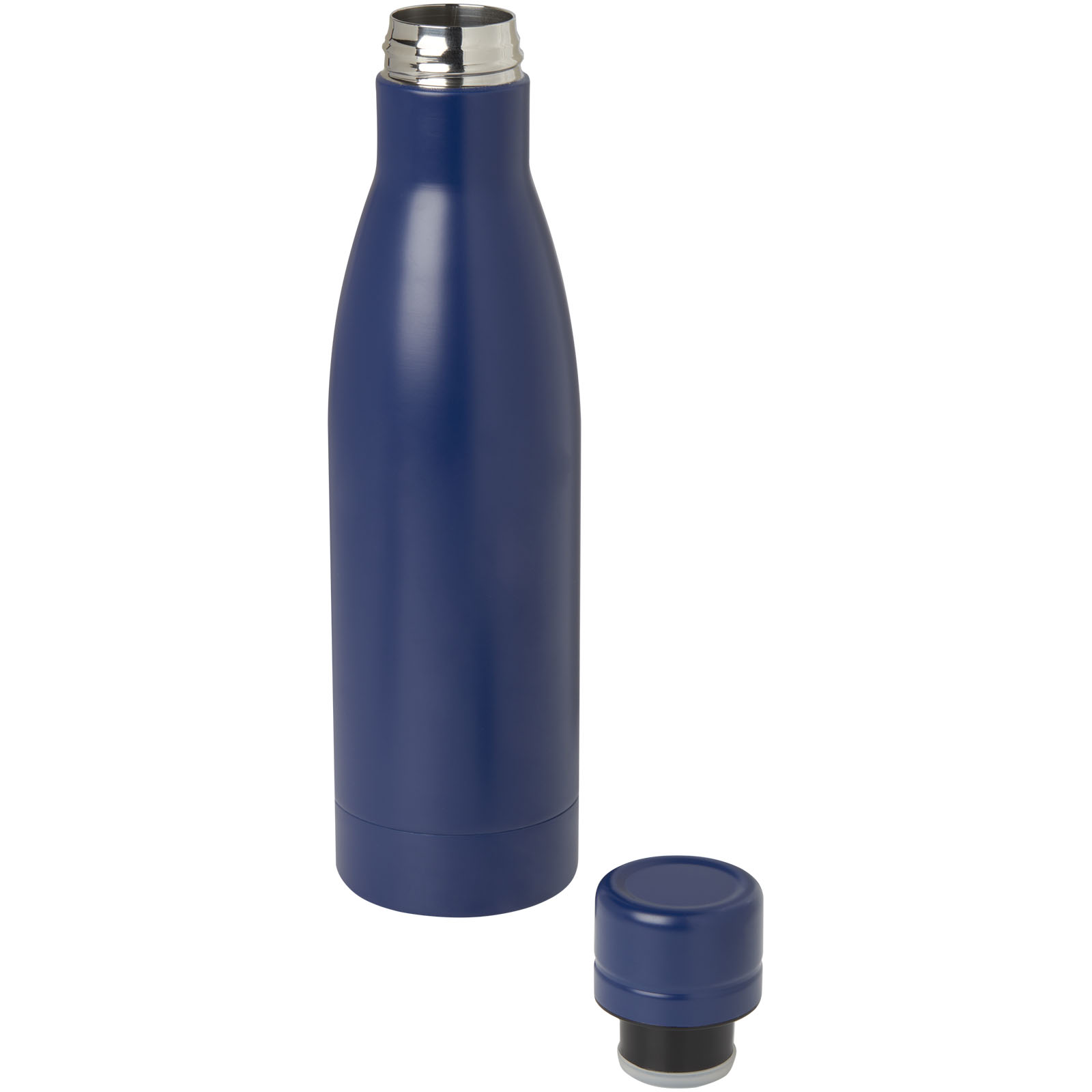 Bouteille isotherme Vasa en acier inoxydable recyclé certifié RCS de 500 ml avec isolation par le vide et couche de cuivre