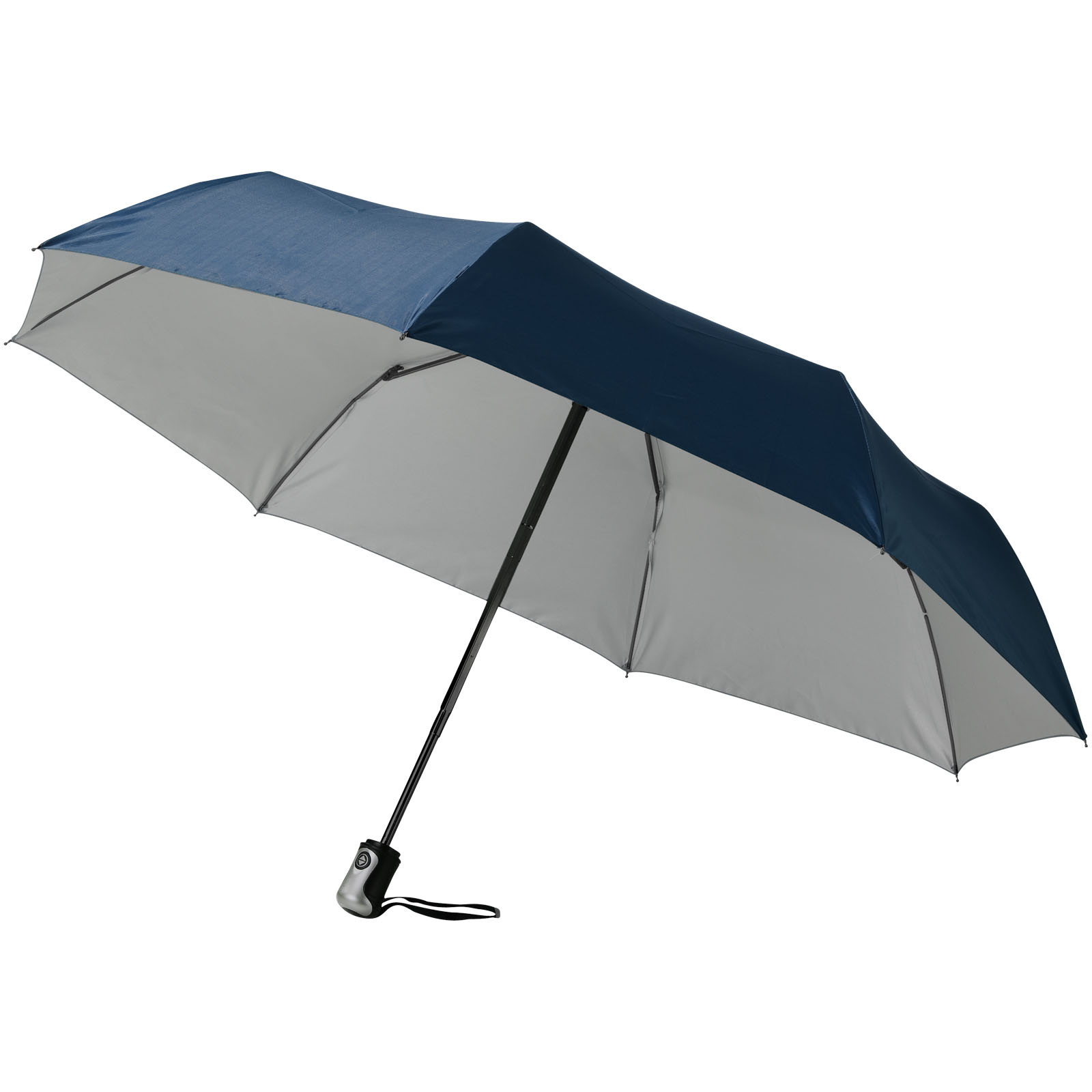 Parapluie 21.5" 3 sections ouverture fermeture automatique Alex
