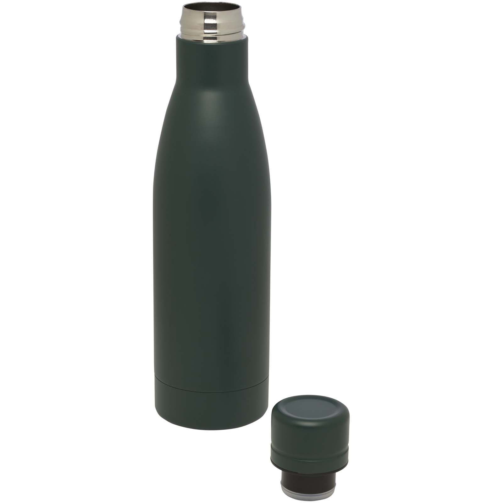 Bouteille isotherme Vasa en acier inoxydable recyclé certifié RCS de 500 ml avec isolation par le vide et couche de cuivre