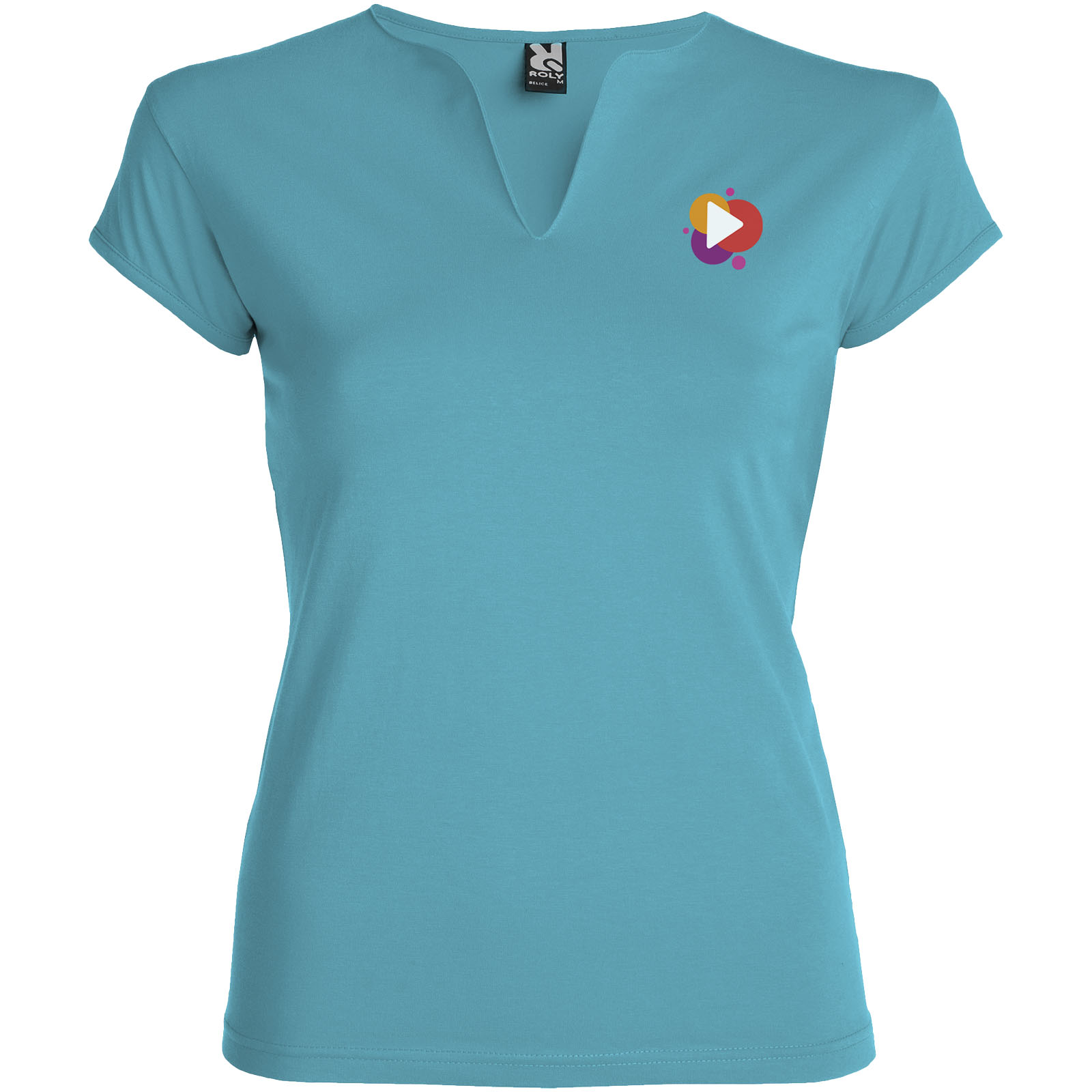 Roly T-shirt de 200 g/m² Belice à manches courtes pour femme