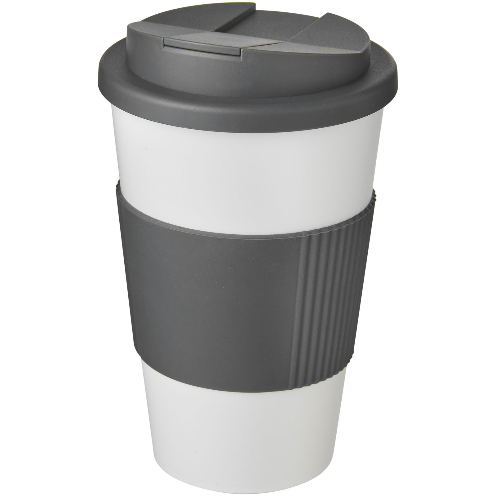Gobelet isolant Americano® 350ml avec bandeau antidérapant et couvercle anti-fuite