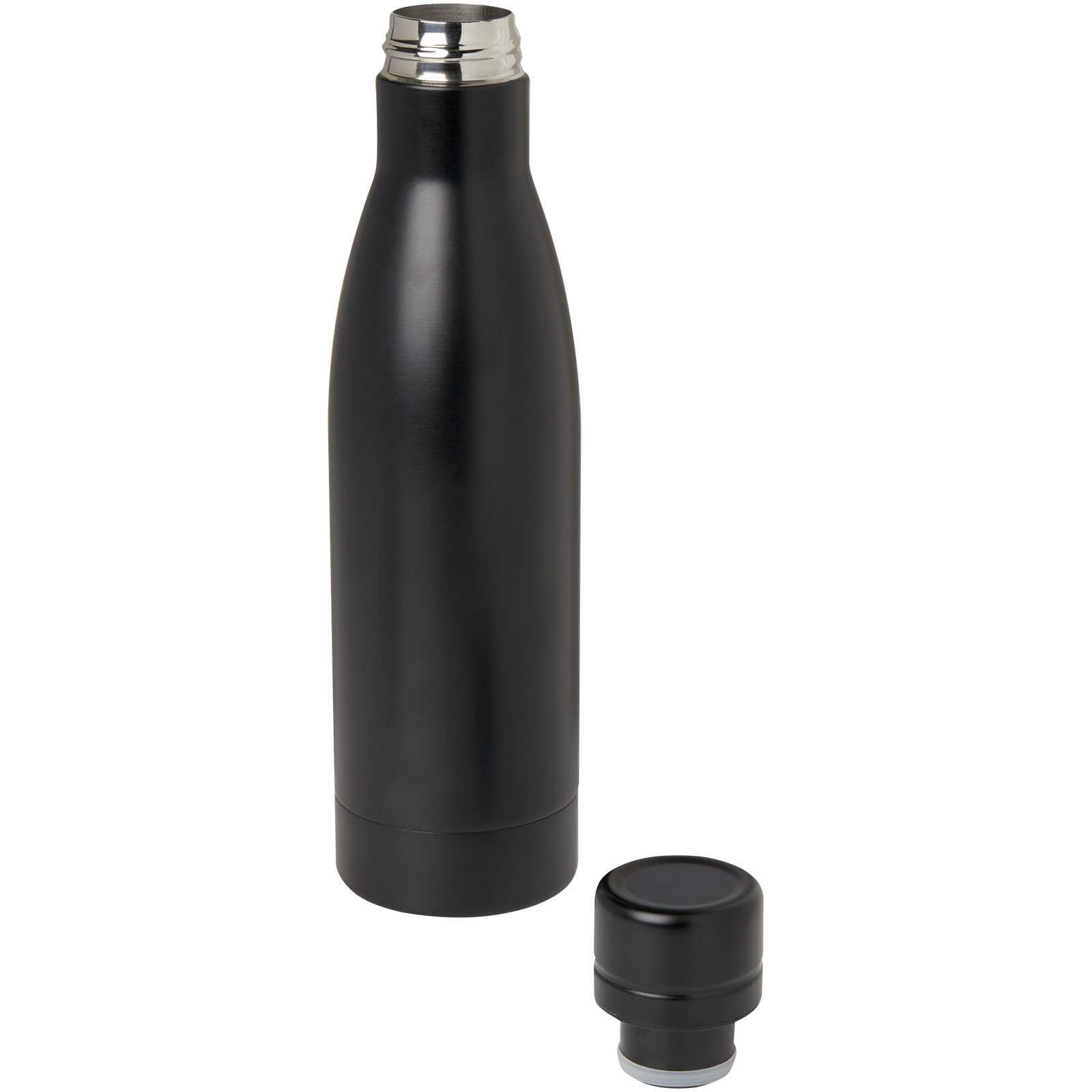 Bouteille isotherme Vasa en acier inoxydable recyclé certifié RCS de 500 ml avec isolation par le vide et couche de cuivre
