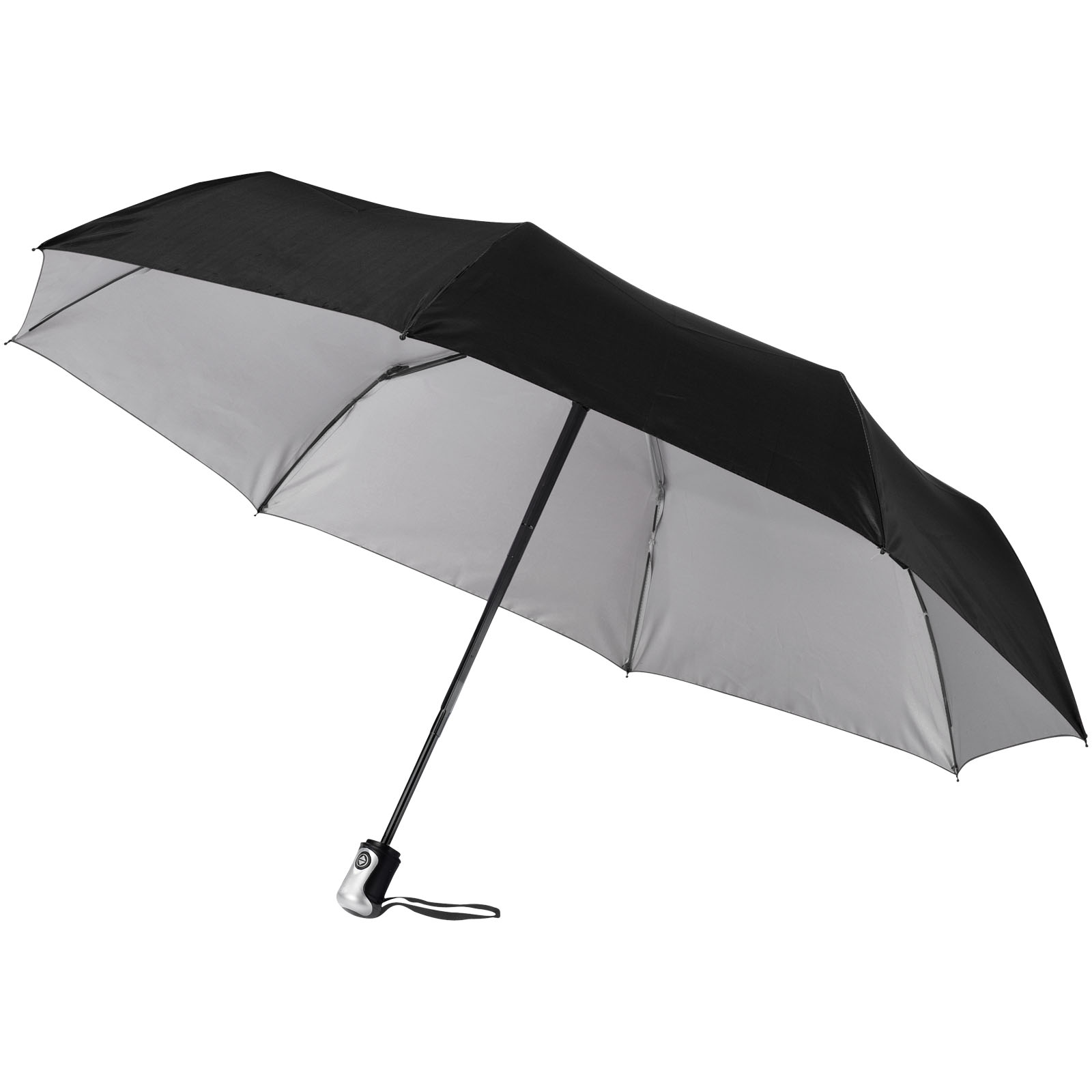 Parapluie 21.5" 3 sections ouverture fermeture automatique Alex