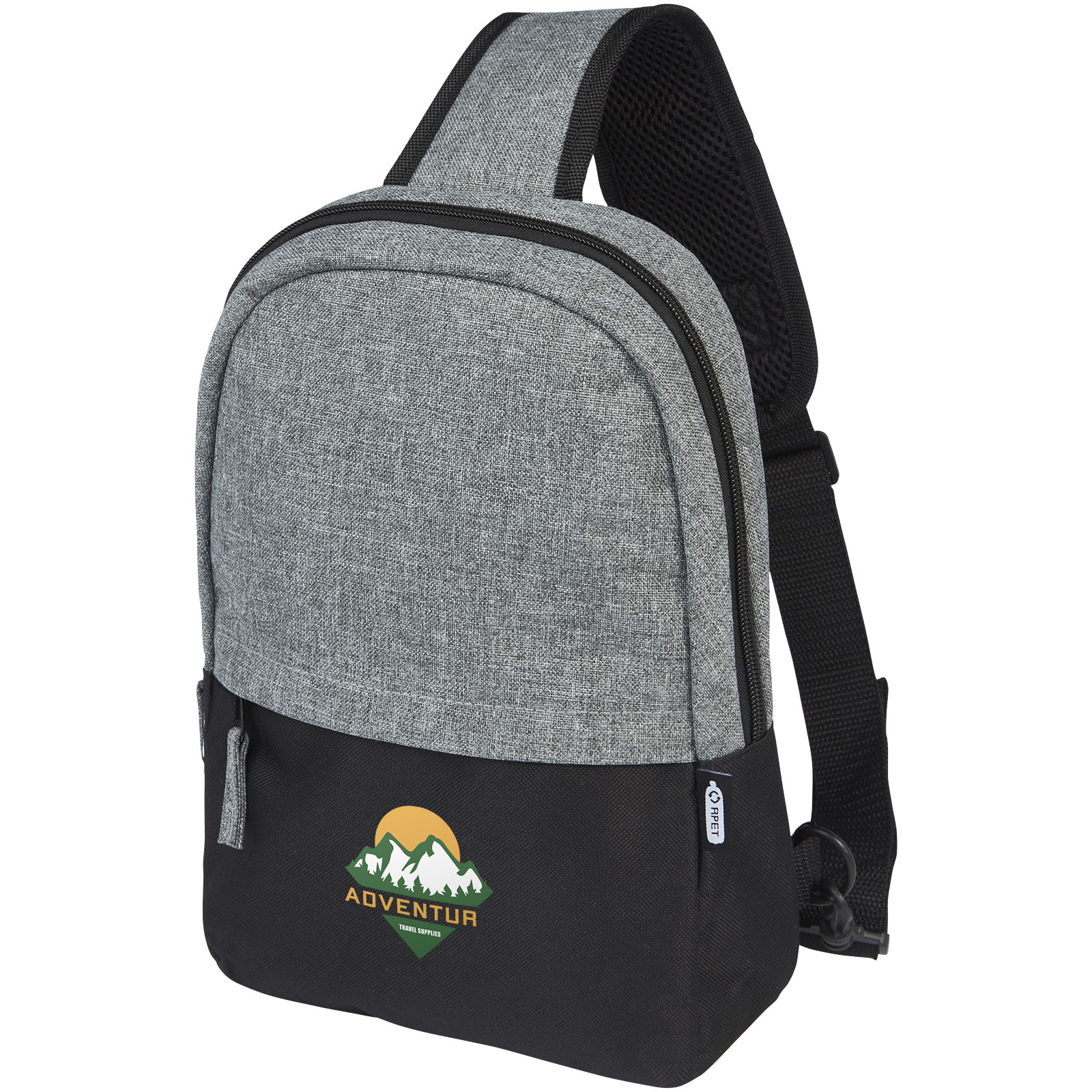 Sac à bandoulière Reclaim GRS recyclé bicolore de 3,5 L
