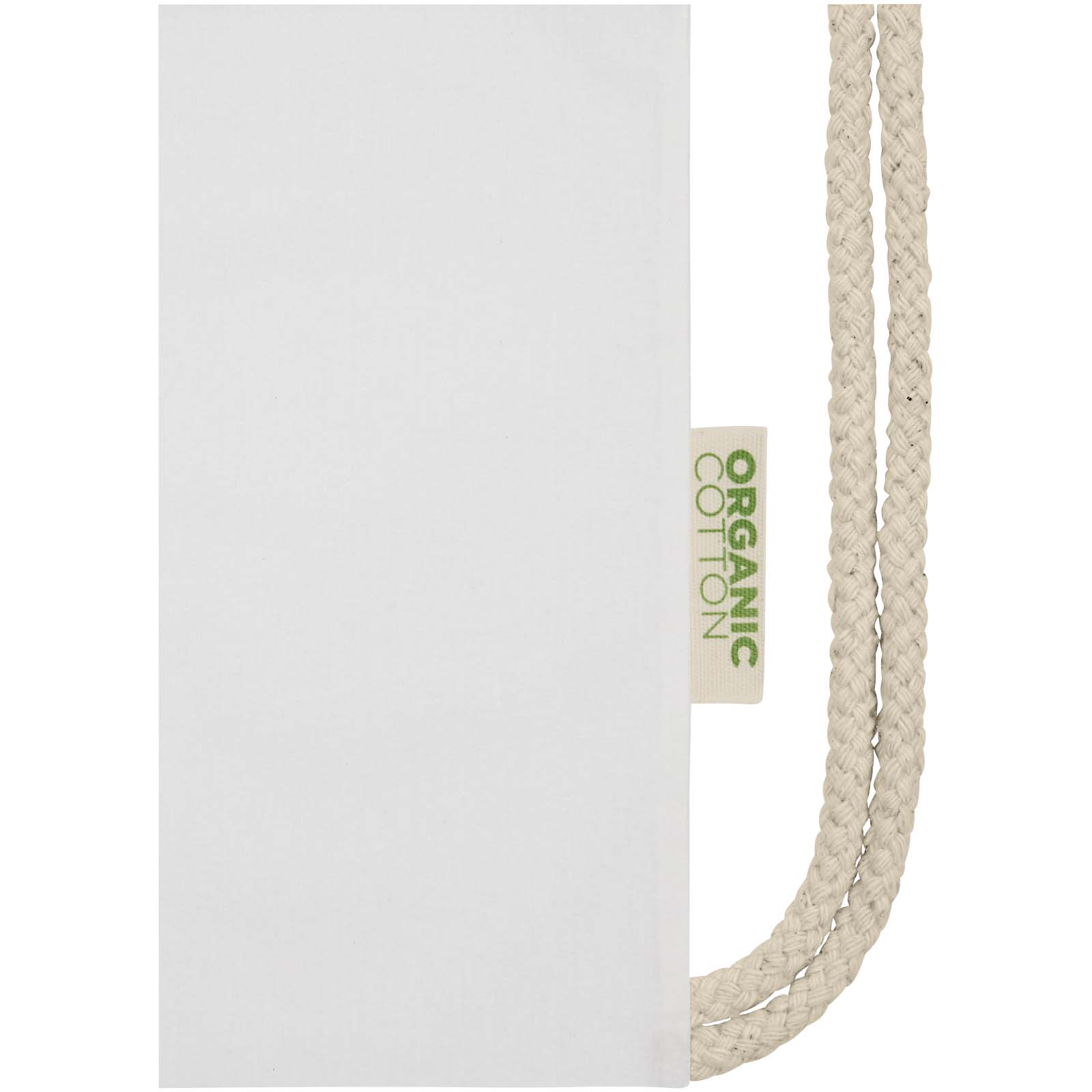 Sac à dos avec cordon en coton organique Orissa 140 g/m² 5L