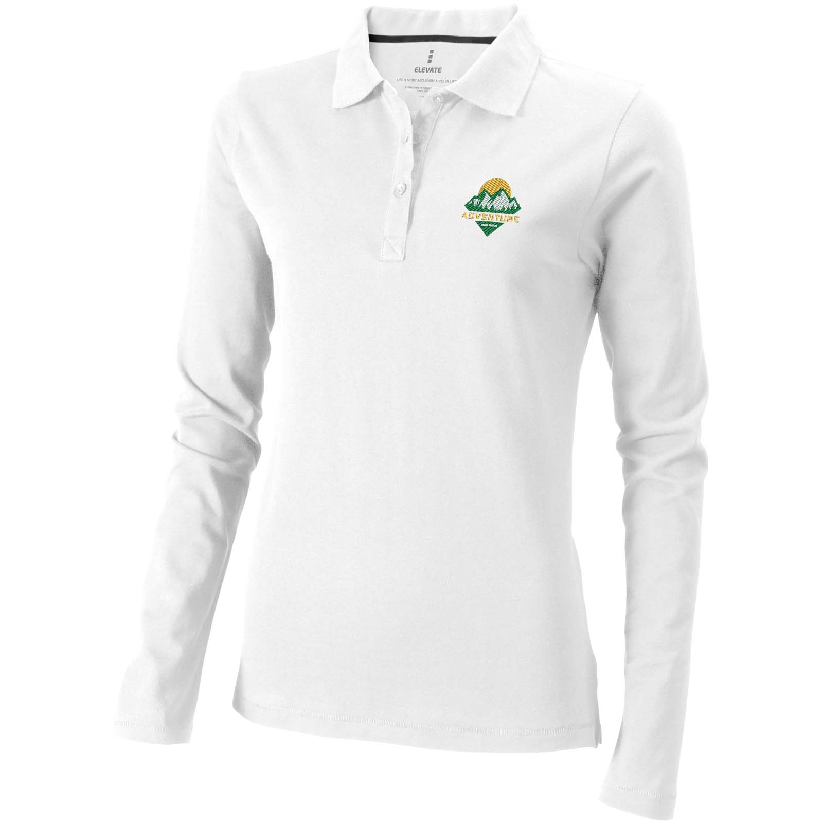 Elevate Polo manches longues femme de 180 g/m² Calgary