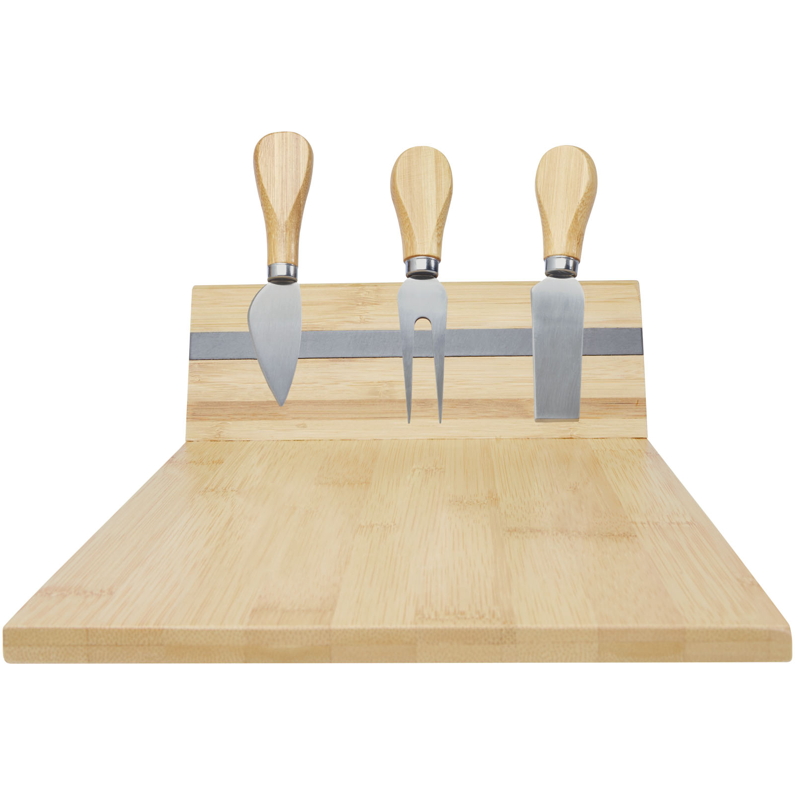 Seasons Plateau à fromage et accessoires magnétiques Mancheg en bambou