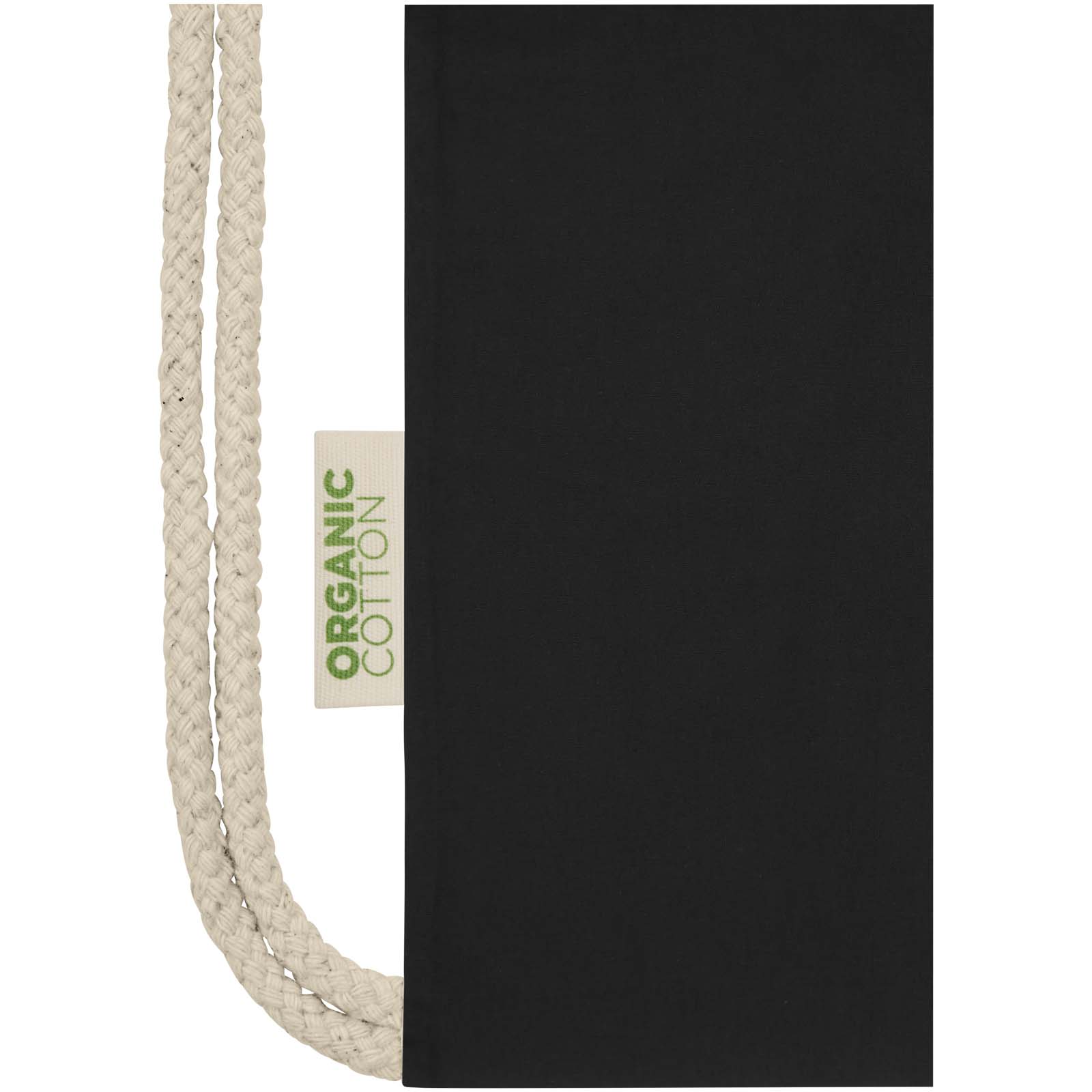 Sac à dos avec cordon en coton organique Orissa 140 g/m² 5L