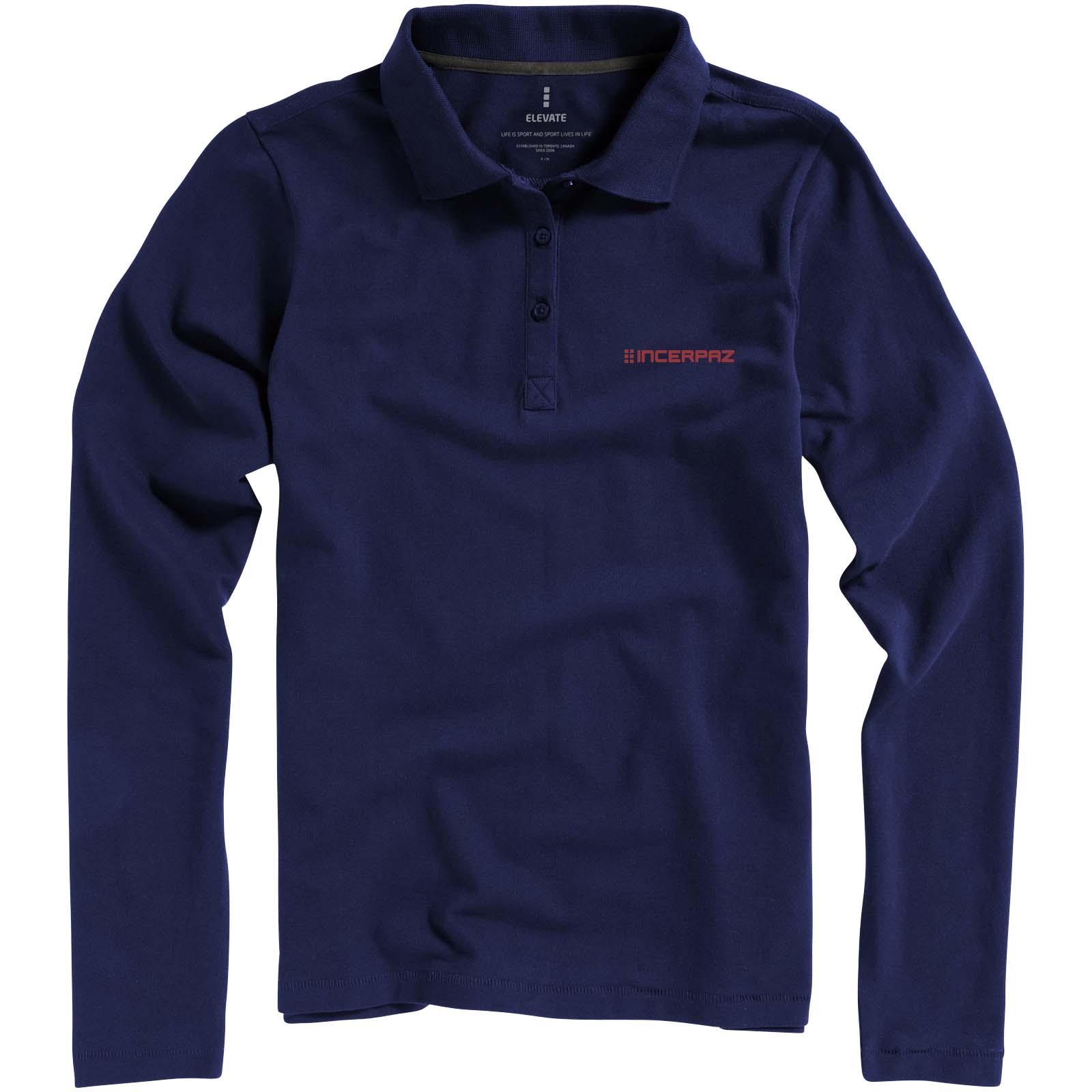Elevate Polo manches longues femme de 180 g/m² Calgary