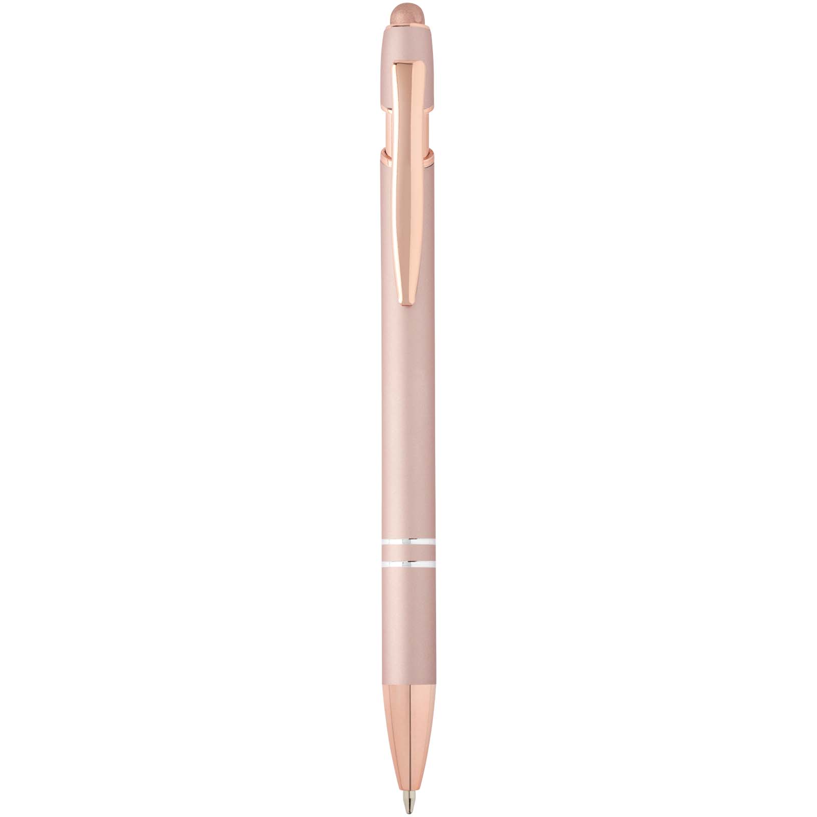 Stylo bille Nanna avec finition or rose (encre bleue)