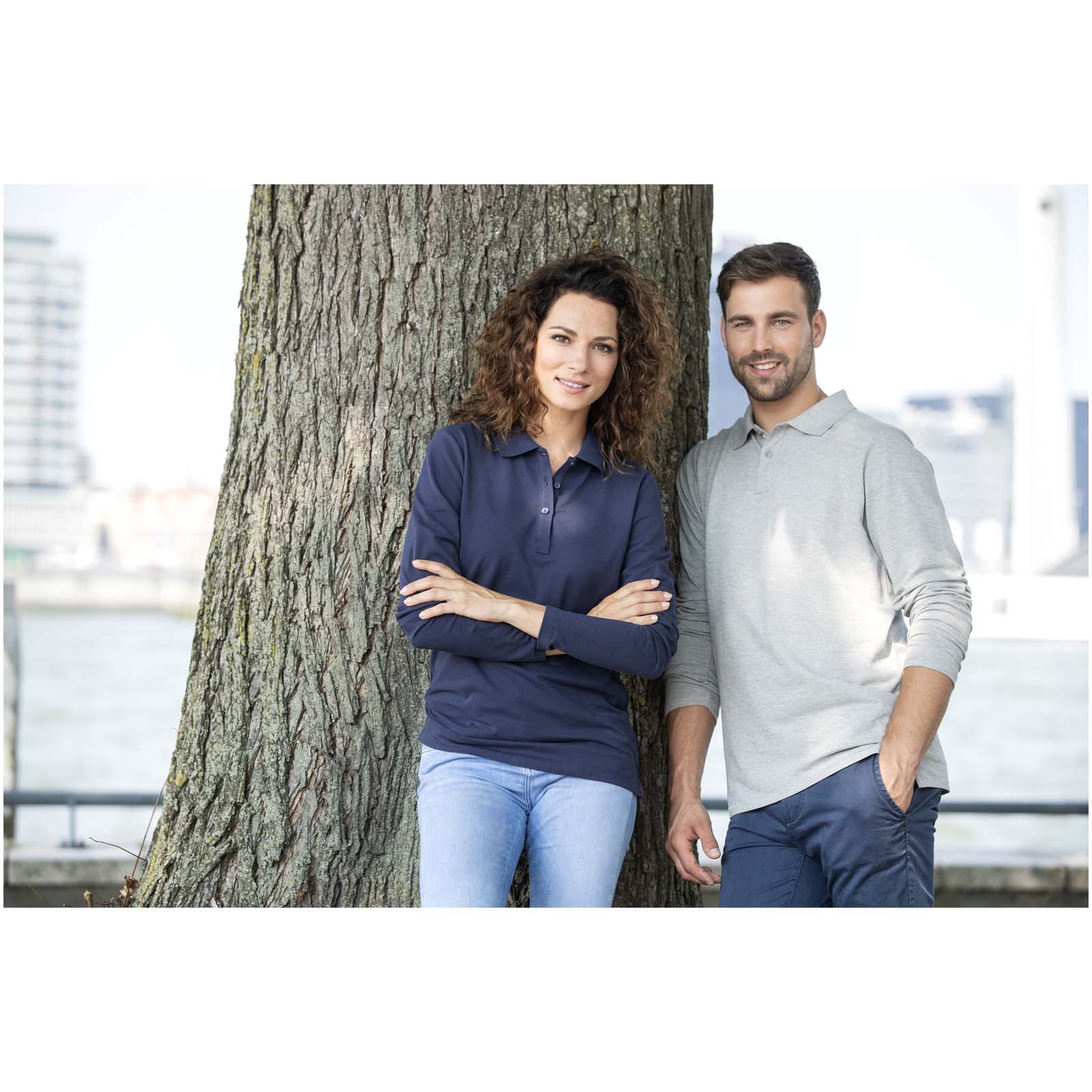 Elevate Polo manches longues femme de 180 g/m² Calgary