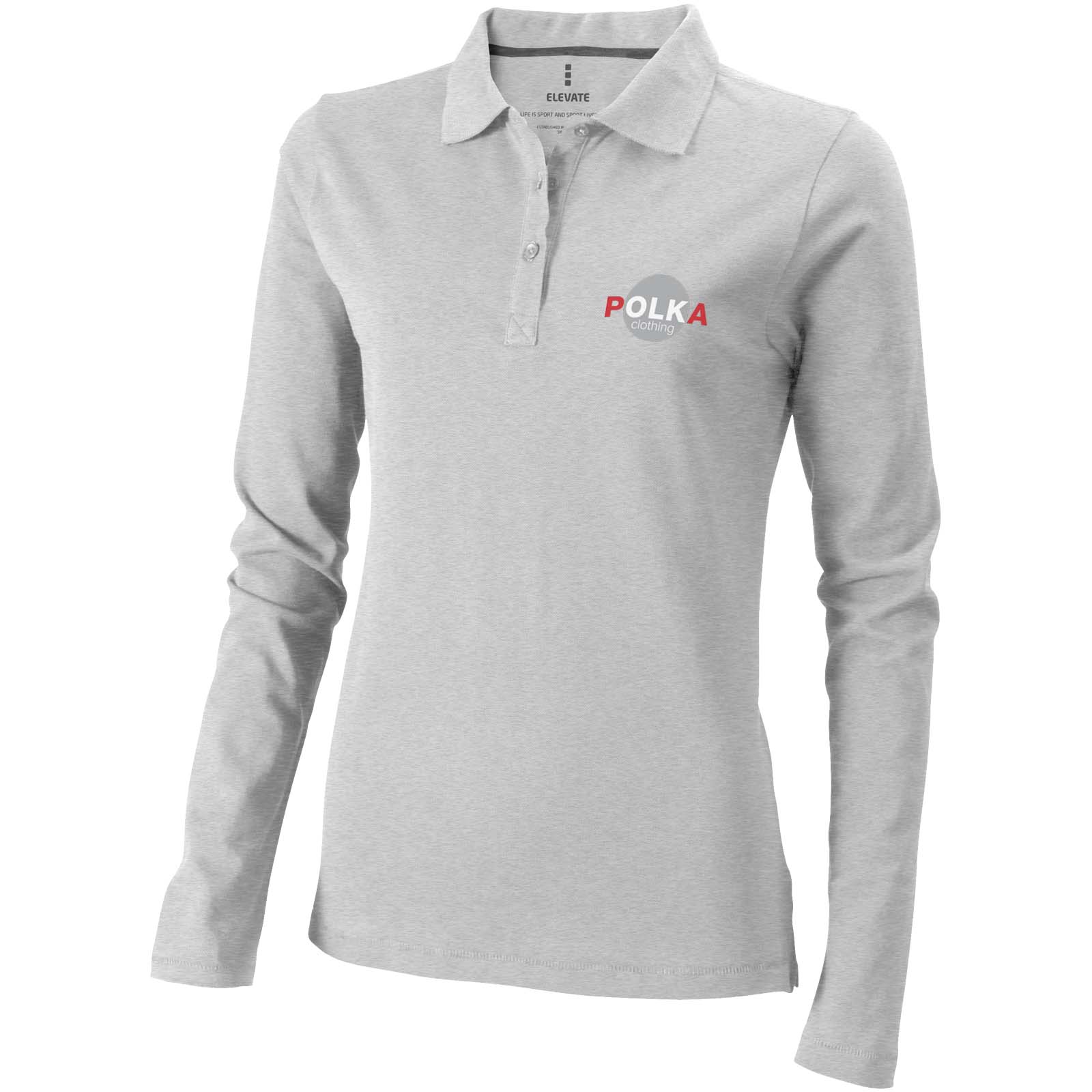 Elevate Polo manches longues femme de 180 g/m² Calgary