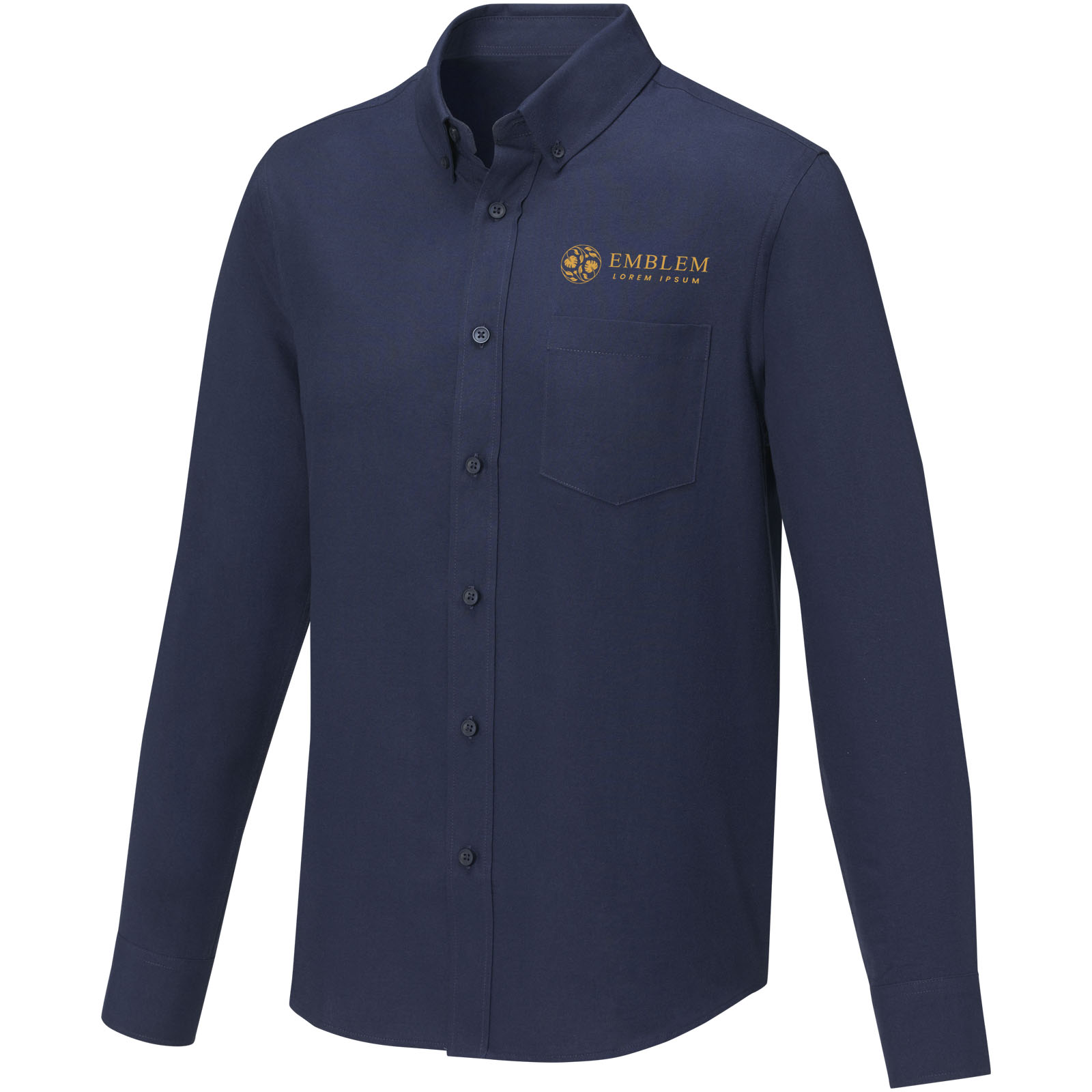 Elevate Chemise à manches longues de 130 g/m² Pollux pour homme