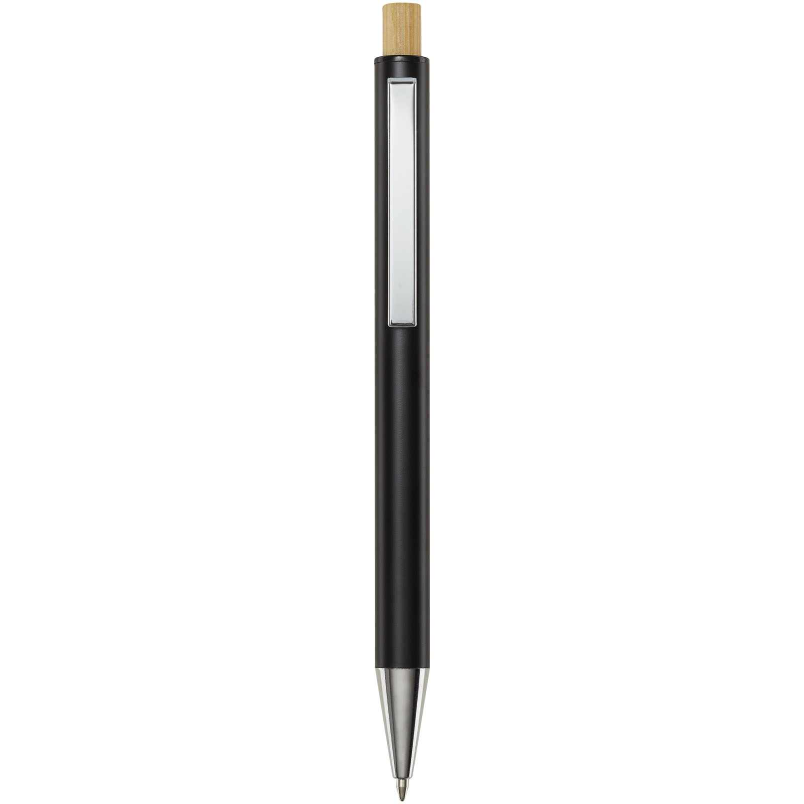 Stylo bille en aluminium recyclé Cyrus (encre noire)