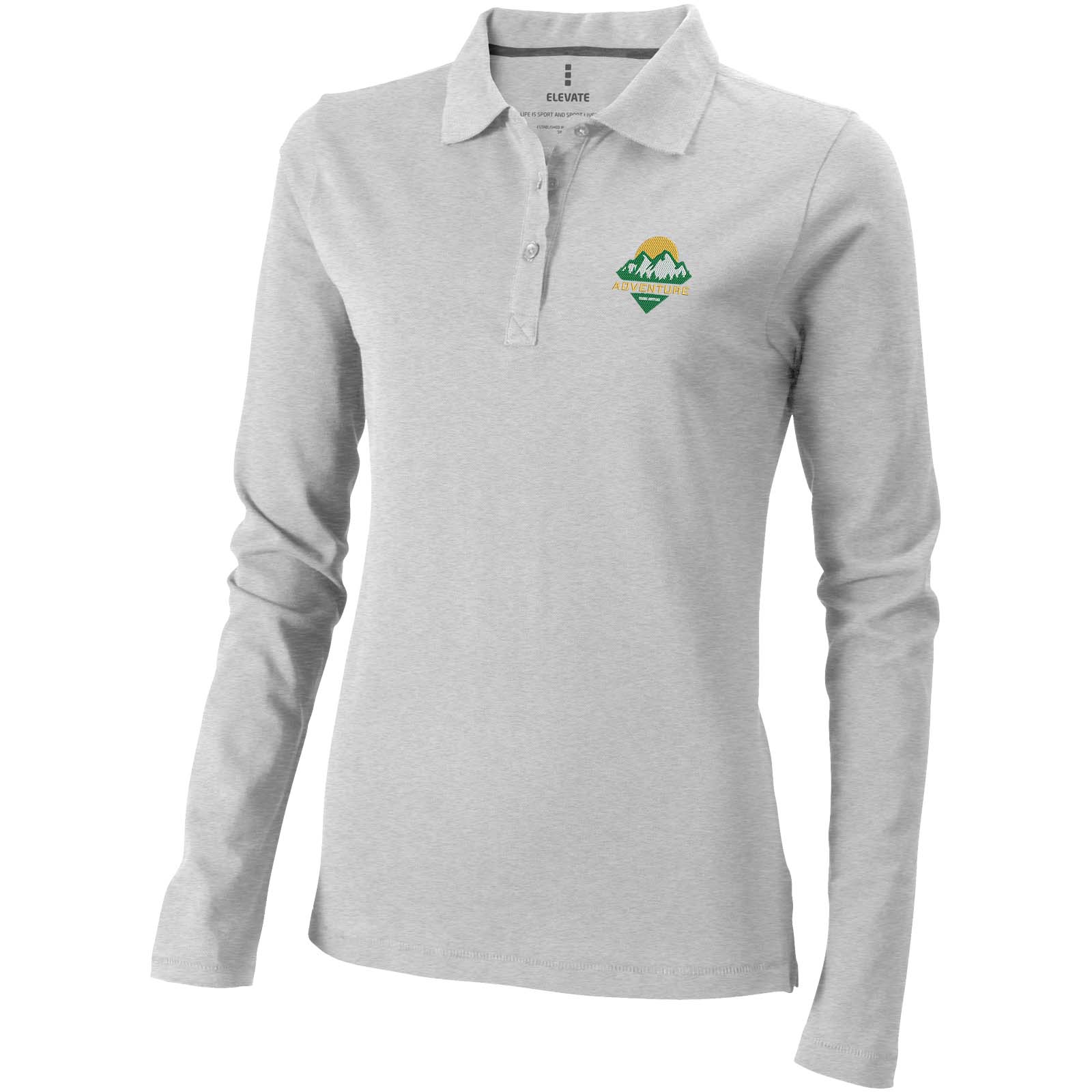 Elevate Polo manches longues femme de 180 g/m² Calgary