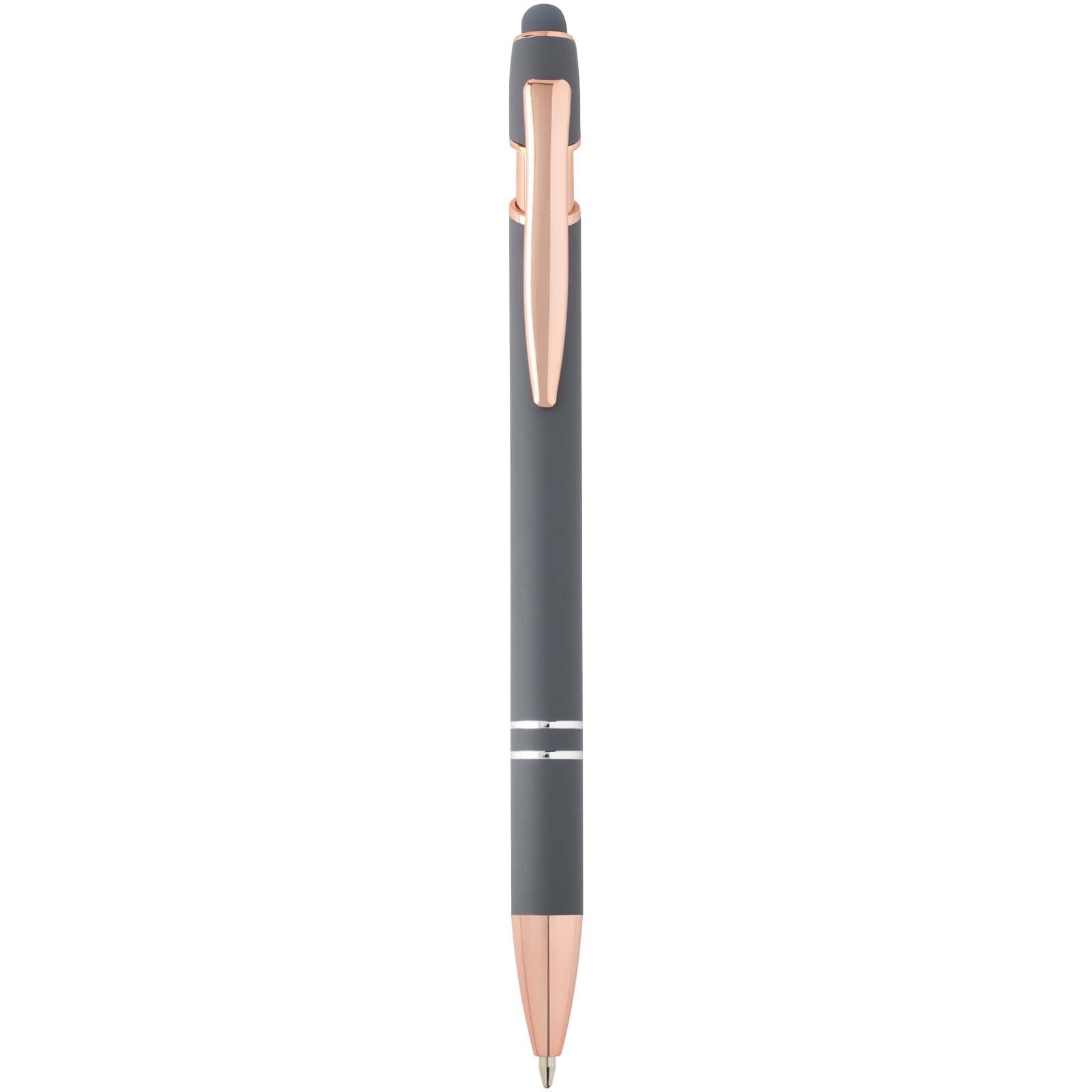 Stylo bille Nanna avec finition or rose (encre bleue)