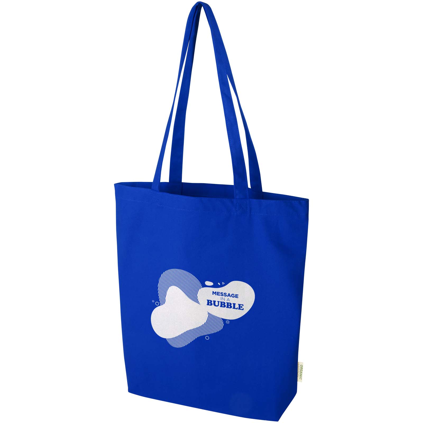 Sac shopping Odisha bio OCS à large fond 180 g/m2 de 11 L
