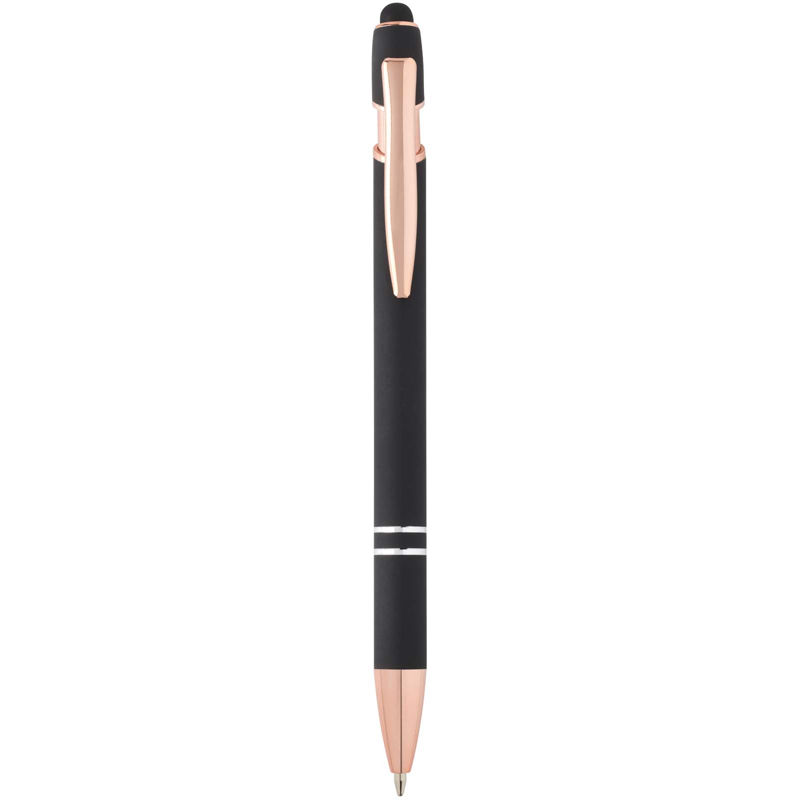 Stylo bille Nanna avec finition or rose (encre bleue)