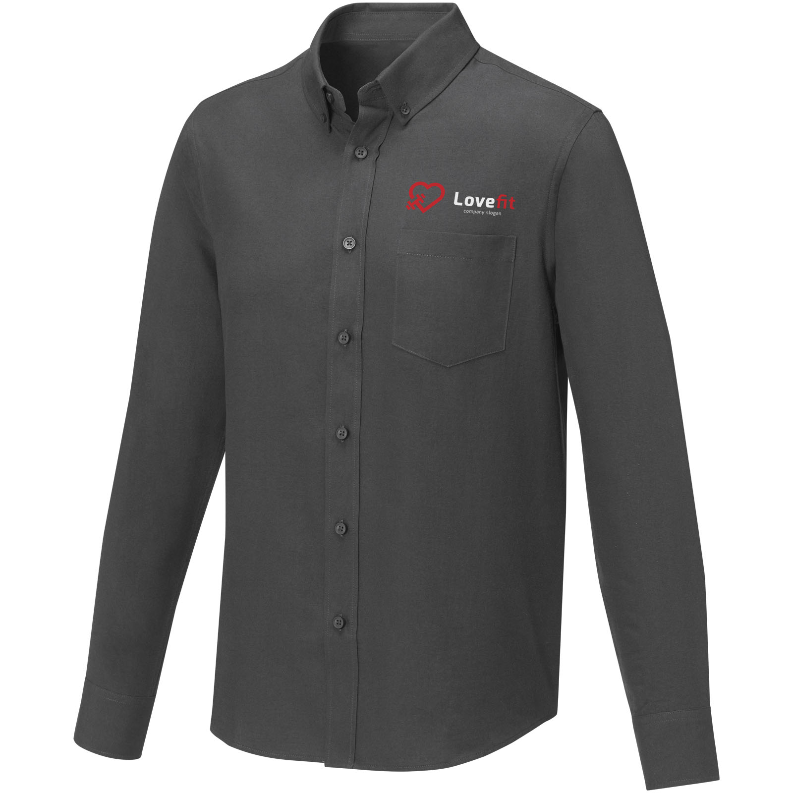 Elevate Chemise à manches longues de 130 g/m² Pollux pour homme