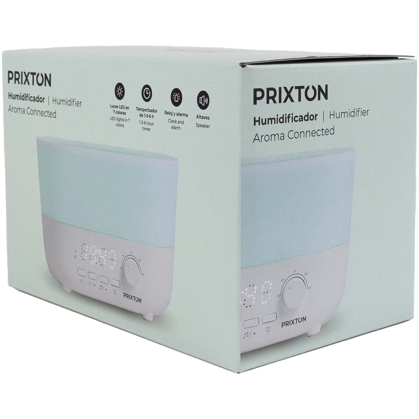 Humidificateur et diffuseur d’arômes 4 en 1 Prixton Connected