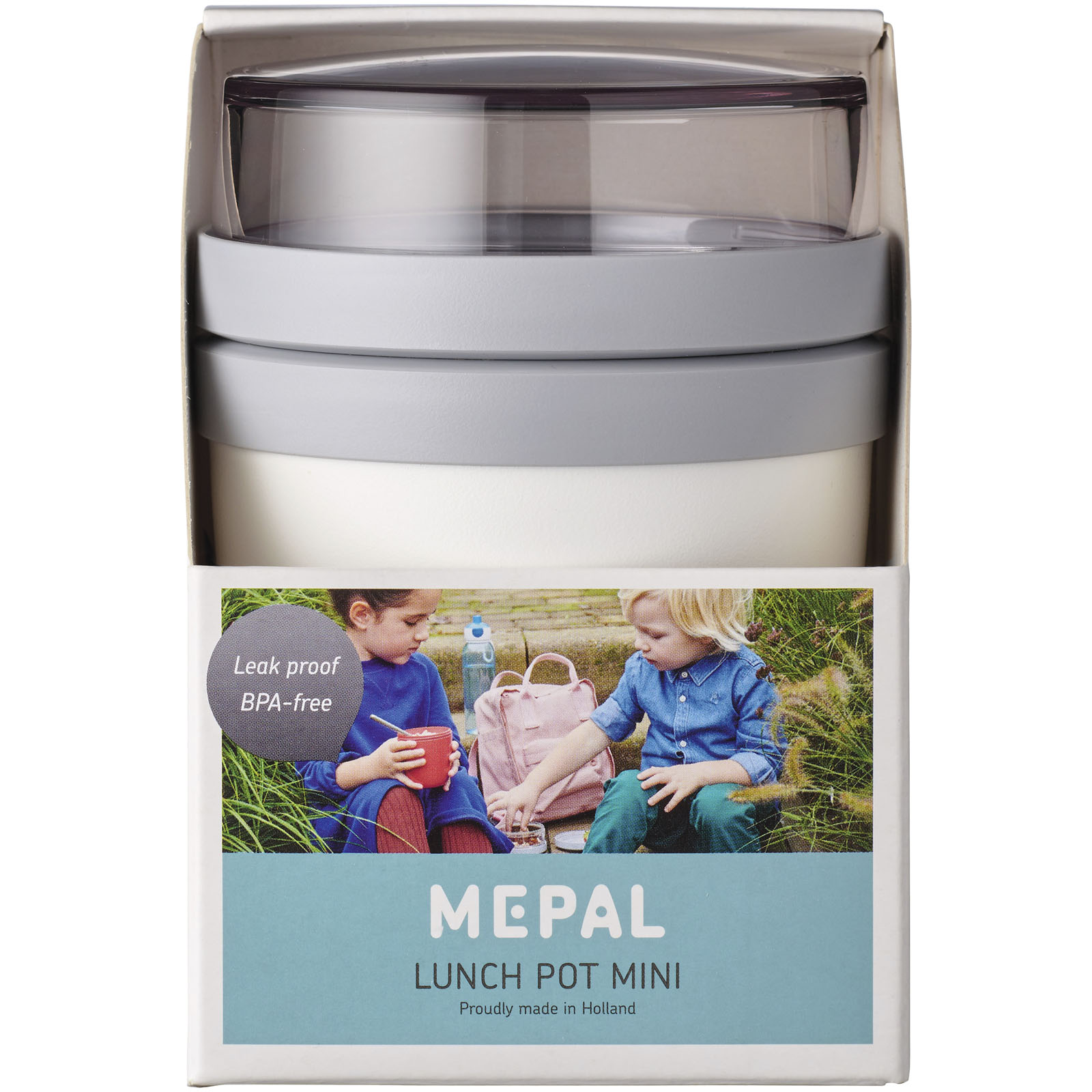 Mepal Bocal à déjeuner Ellipse 500+200 ml