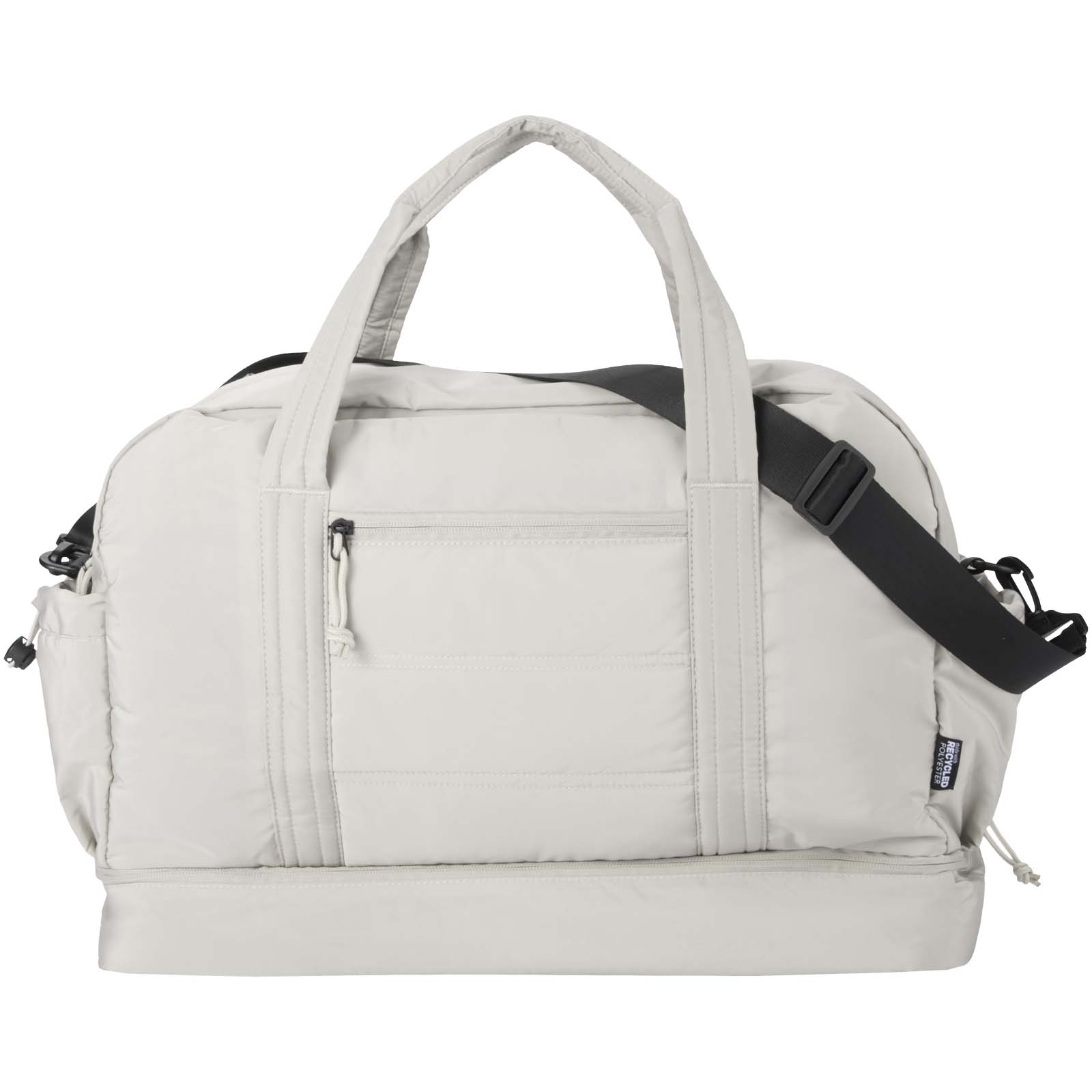 Sac de voyage Puffer recyclé certifié GRS avec fond isolé de 30 L