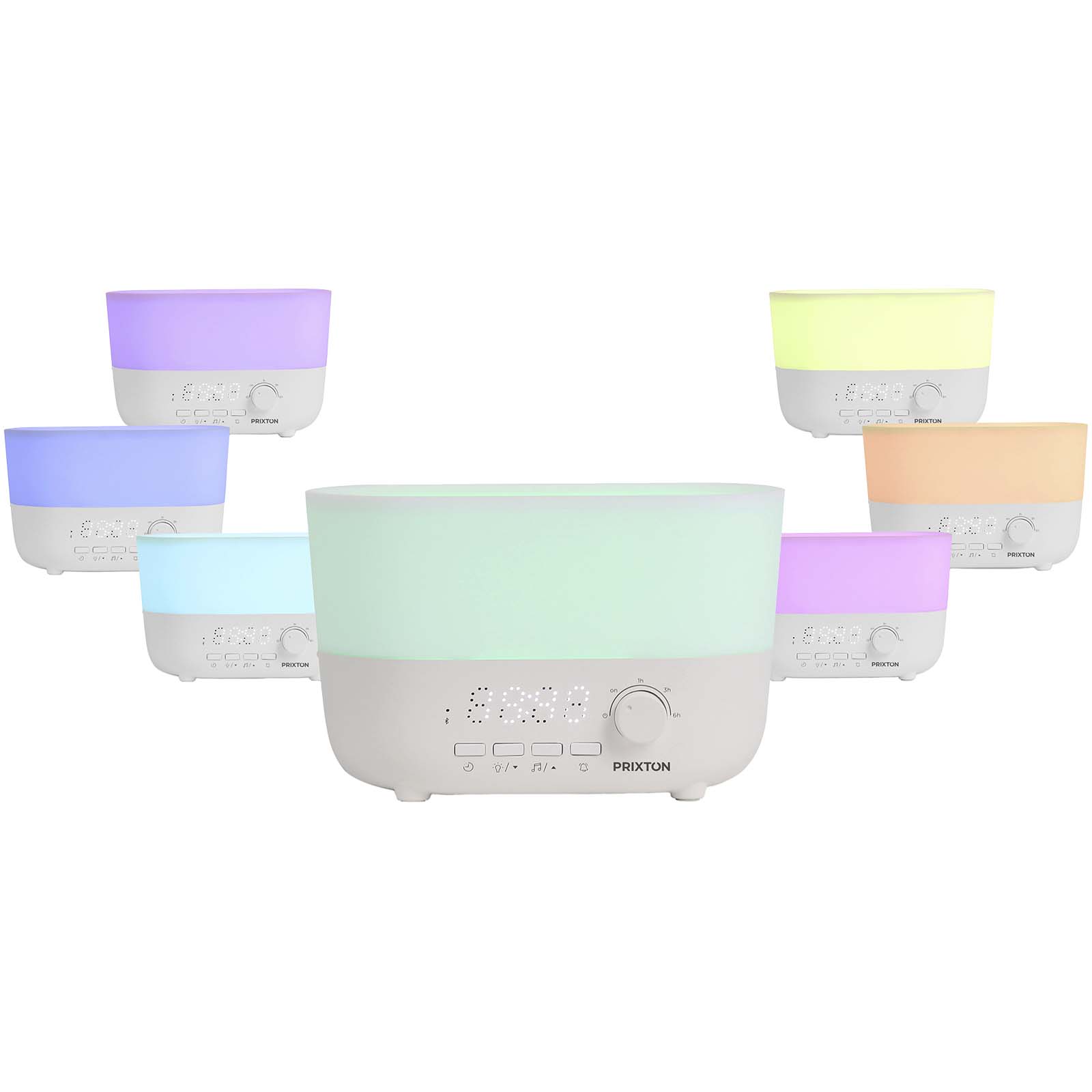 Humidificateur et diffuseur d’arômes 4 en 1 Prixton Connected