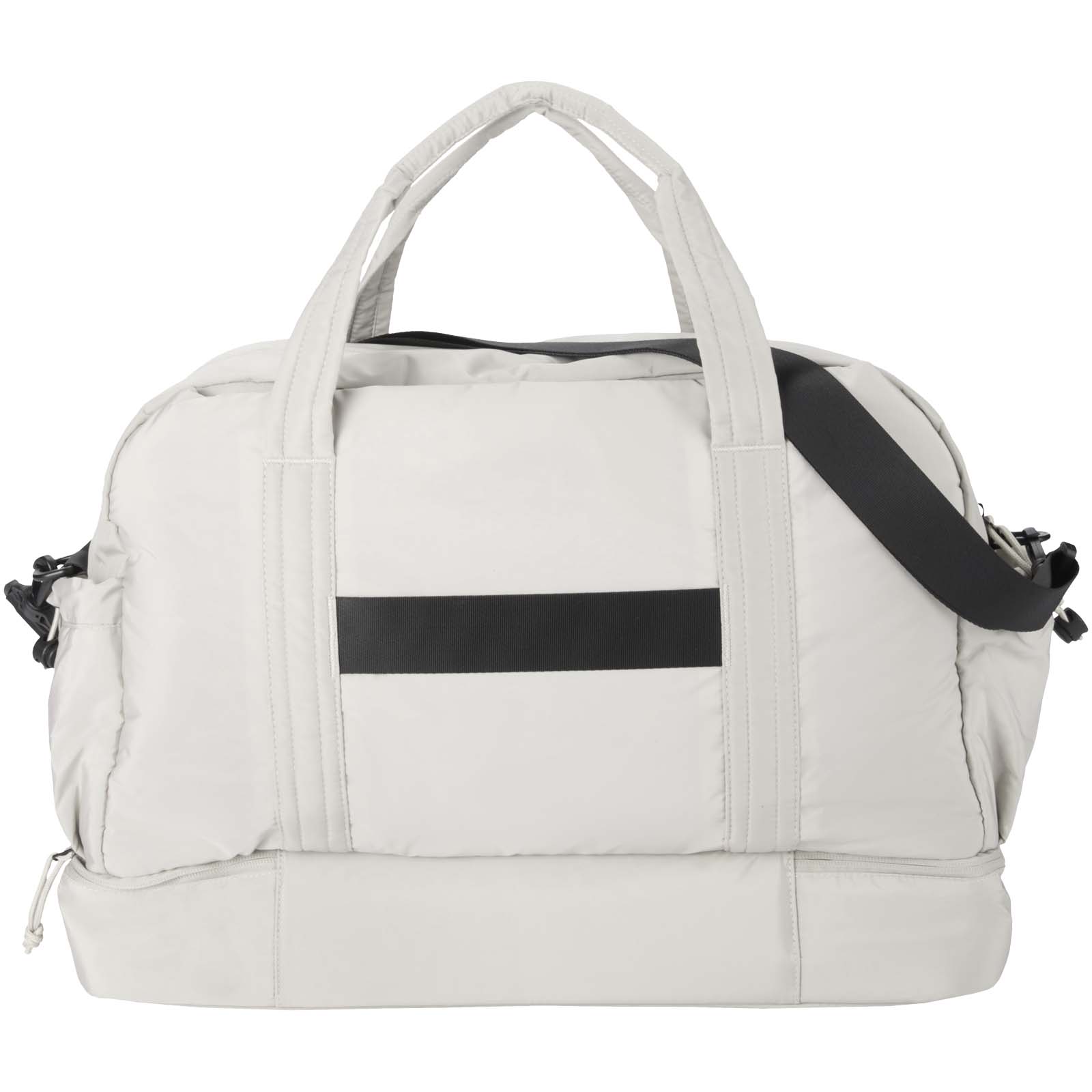 Sac de voyage Puffer recyclé certifié GRS avec fond isolé de 30 L