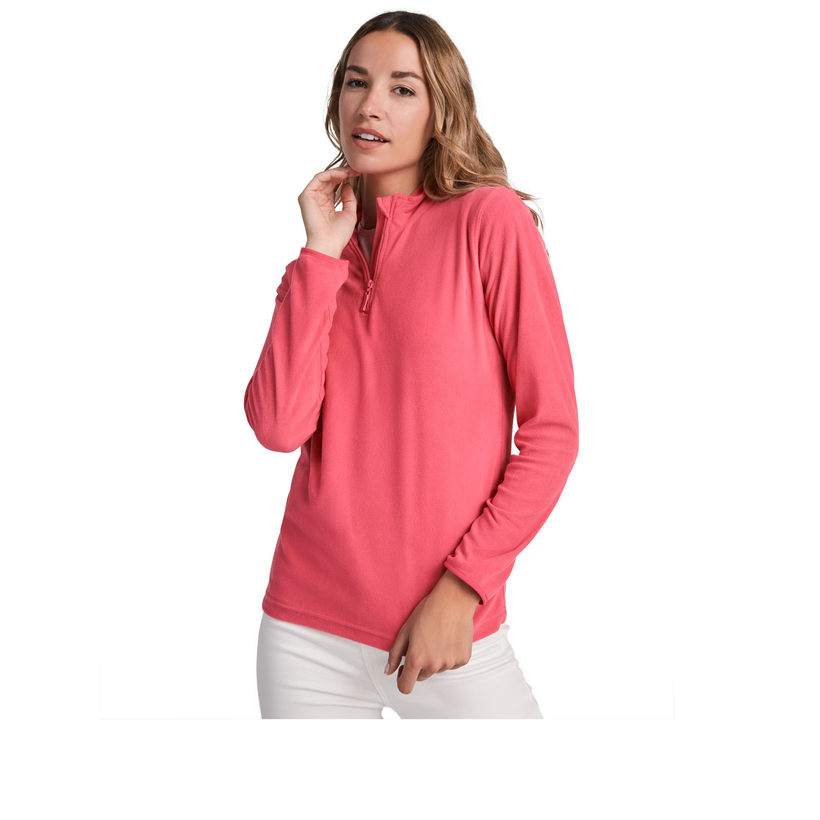Roly Veste polaire Himalaya avec fermeture quart de zip pour femme