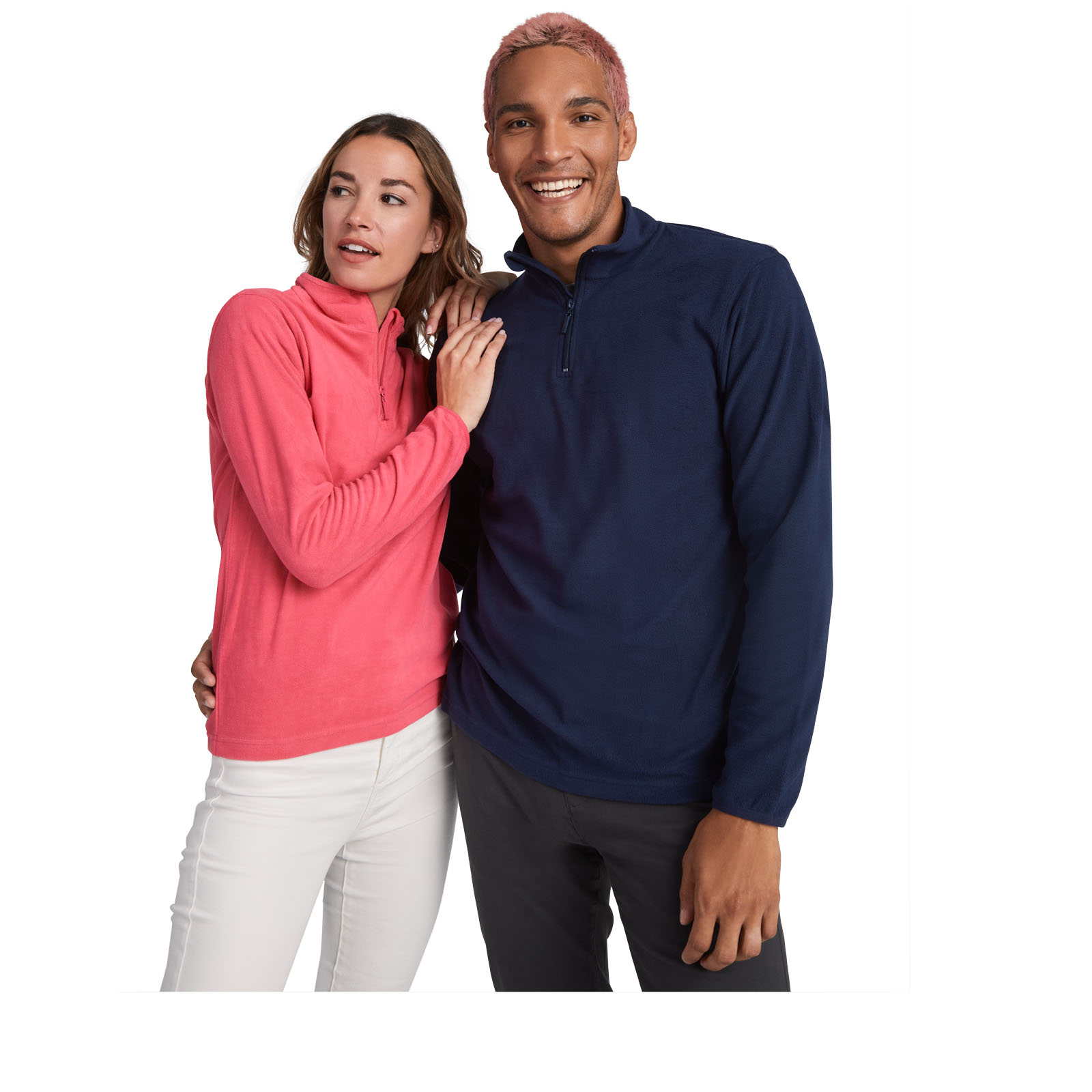 Roly Veste polaire Himalaya avec fermeture quart de zip pour femme