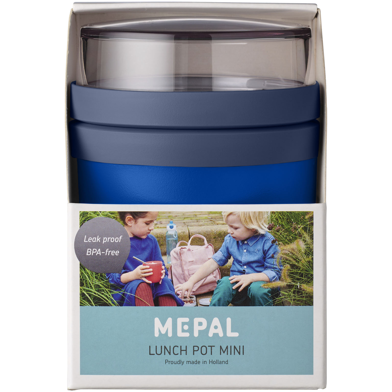 Mepal Bocal à déjeuner Ellipse 500+200 ml