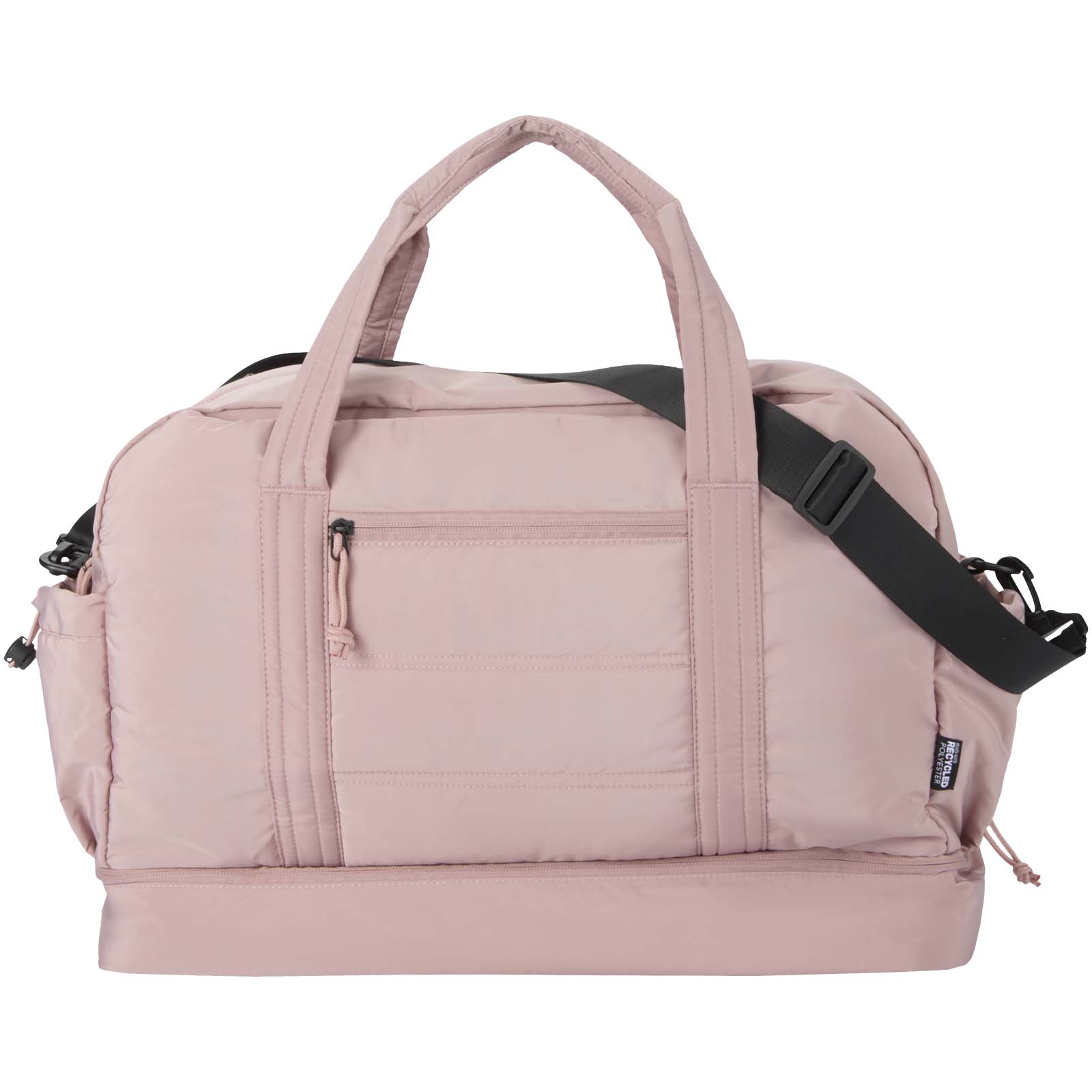Sac de voyage Puffer recyclé certifié GRS avec fond isolé de 30 L