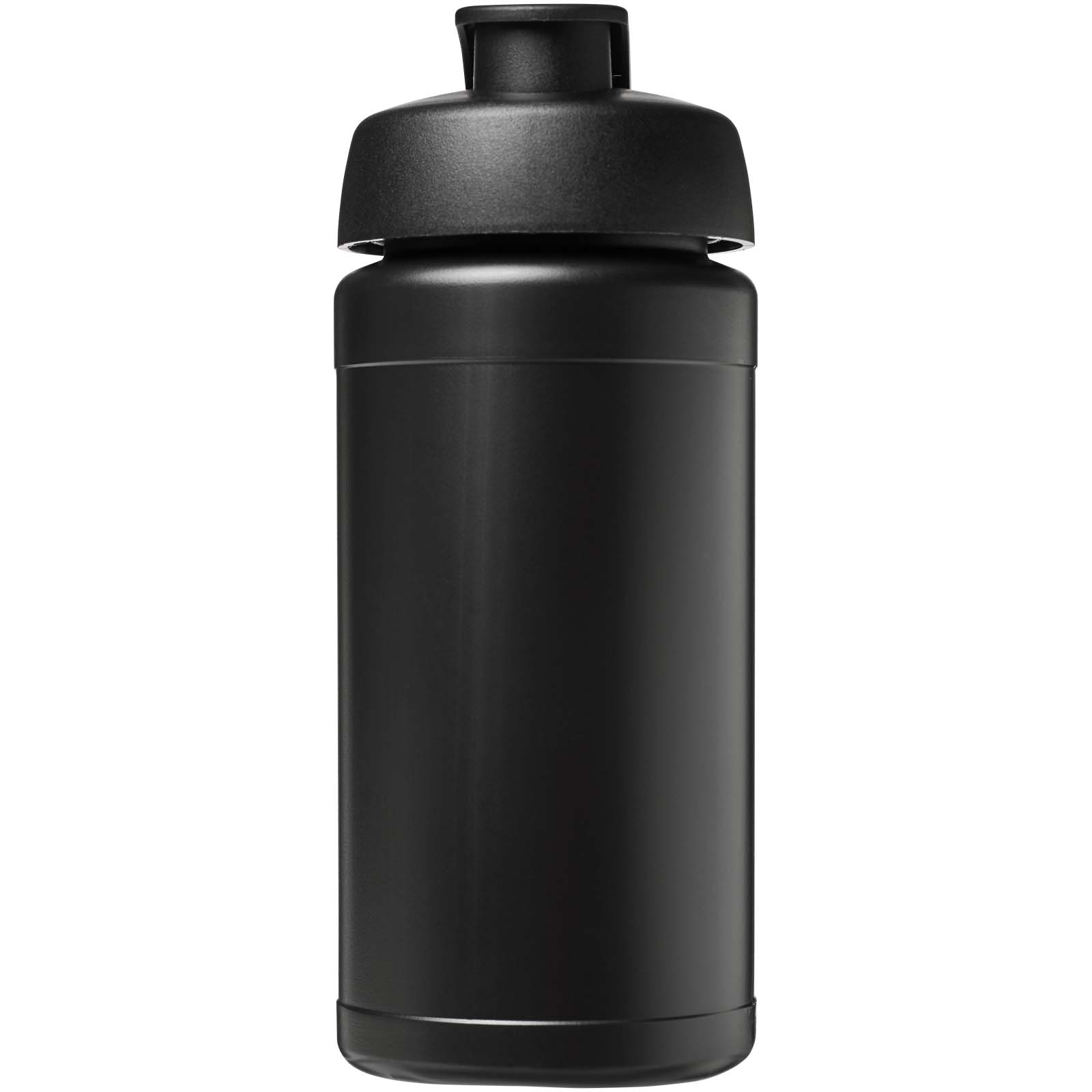 Bouteille de sport Baseline Rise de 500 ml recyclée avec couvercle rabattable