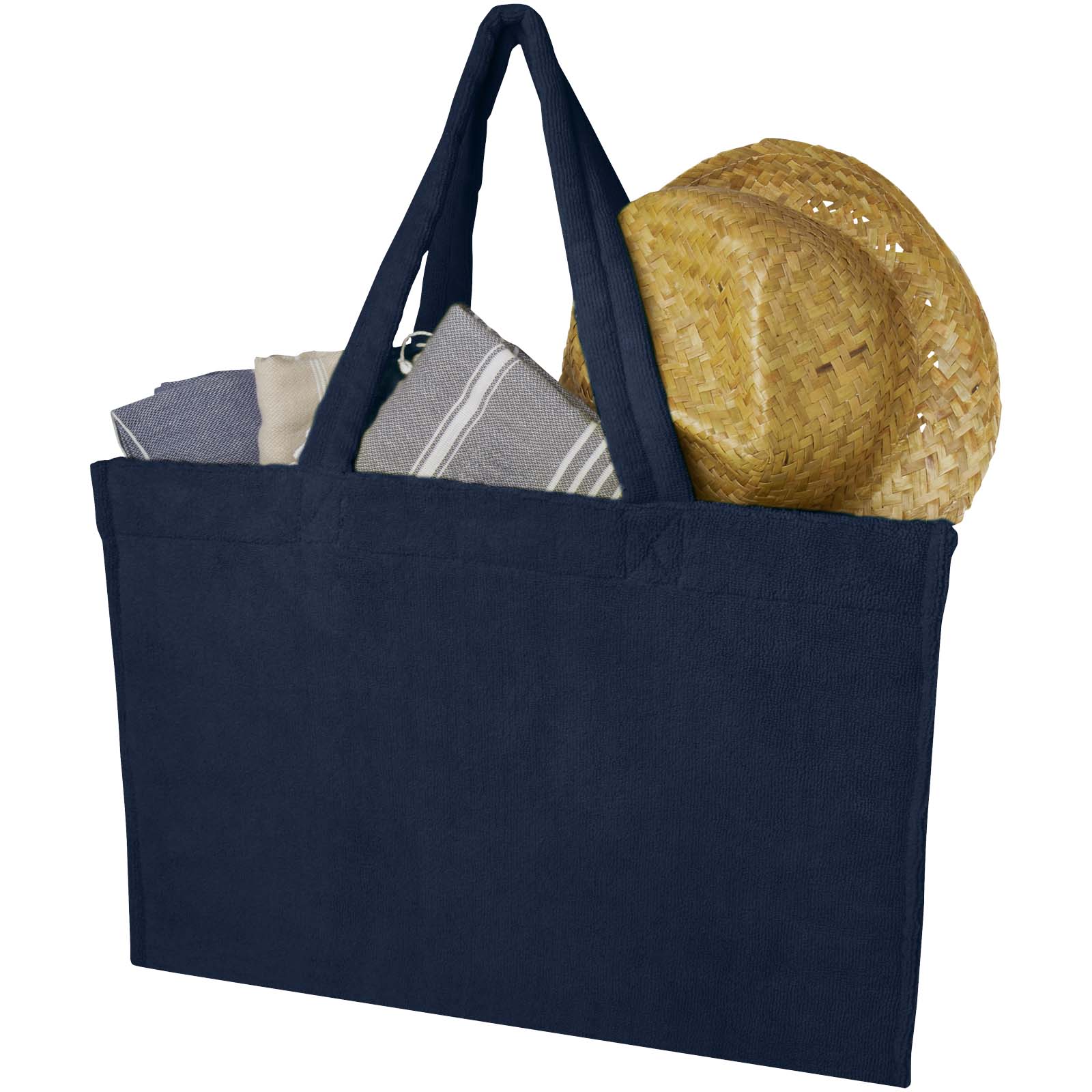 Sac shopping Siam en tissu éponge recyclé GRS de 13 L