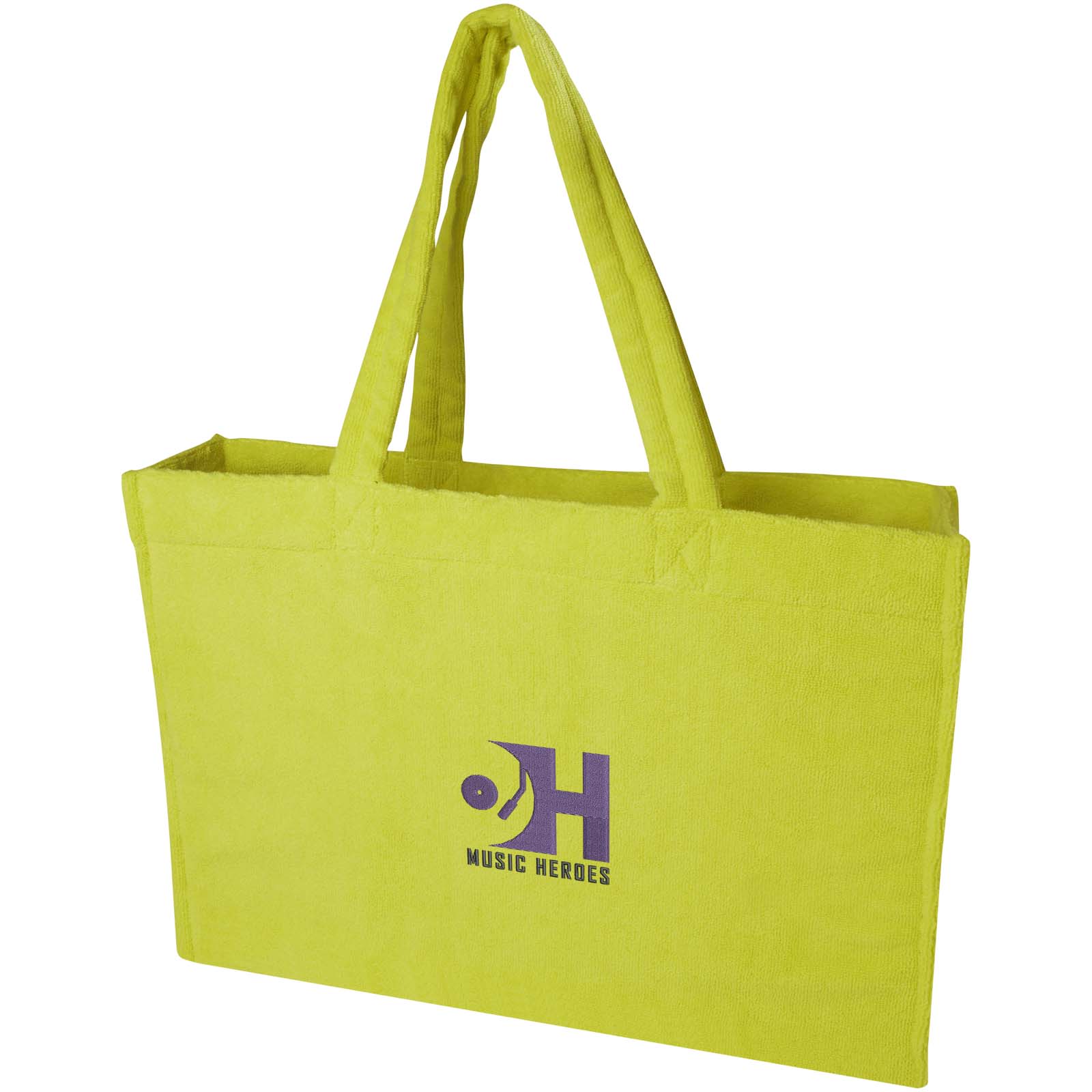 Sac shopping Siam en tissu éponge recyclé GRS de 13 L