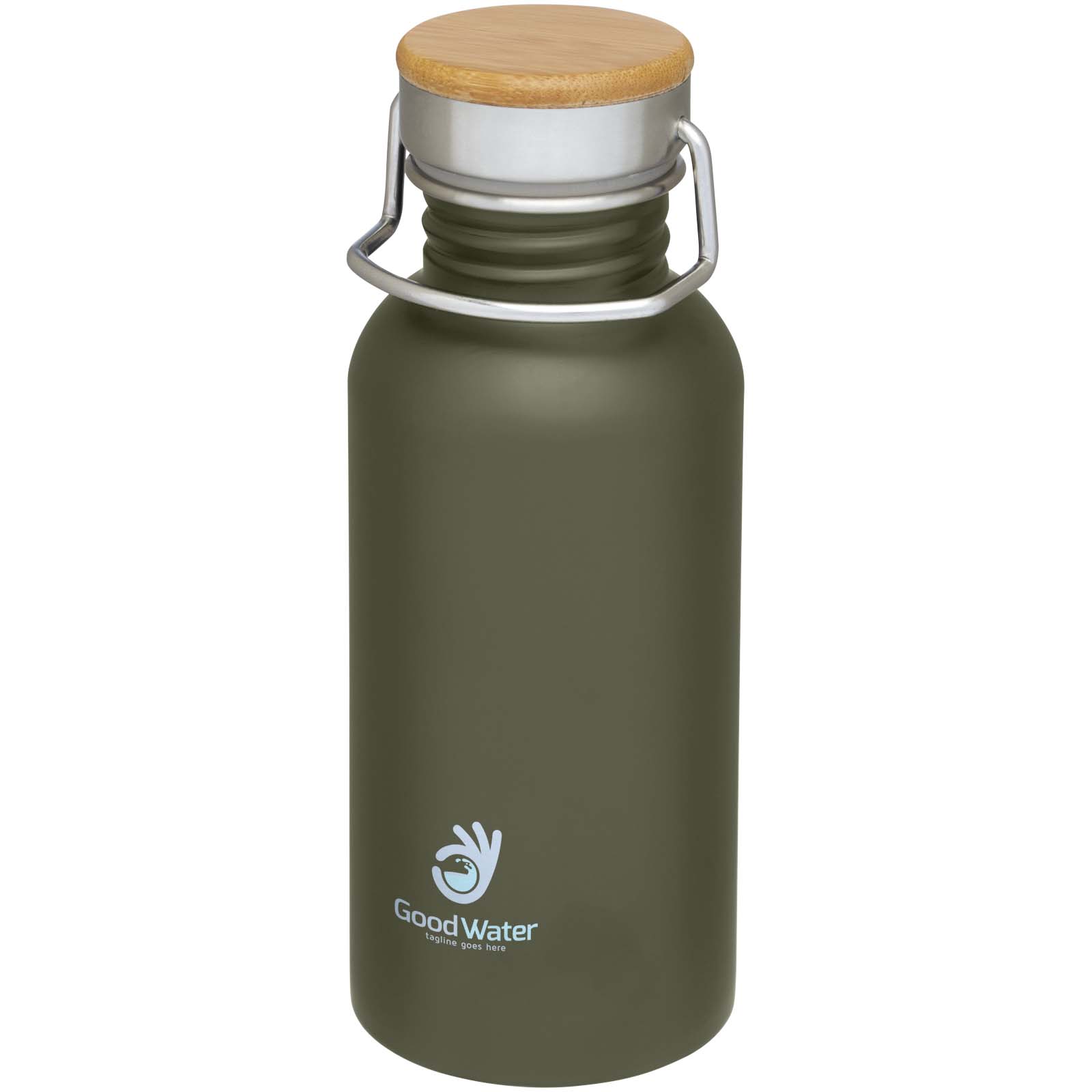 Bouteille de sport à simple paroi en acier inoxydable Thor 550 ml