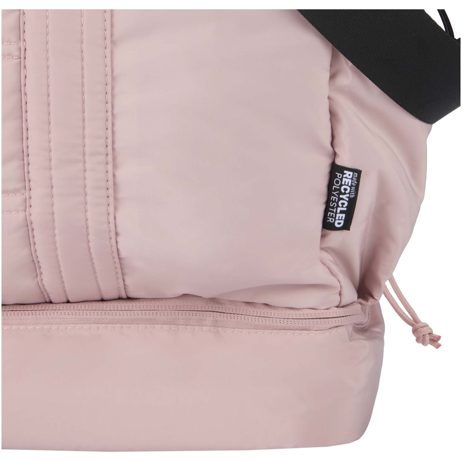 Sac de voyage Puffer recyclé certifié GRS avec fond isolé de 30 L