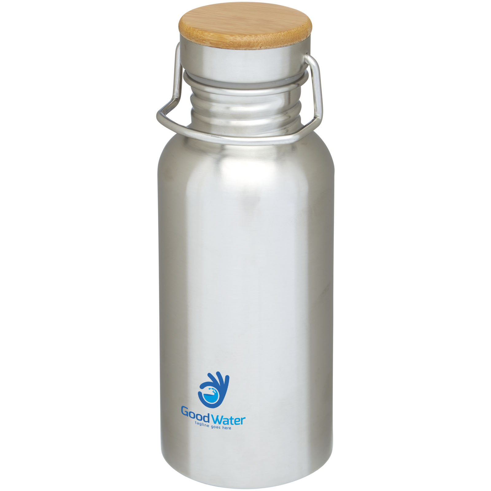 Bouteille de sport à simple paroi en acier inoxydable Thor 550 ml