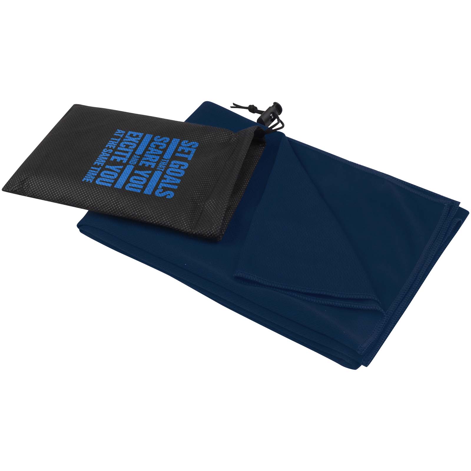 Serviette de sport Lucas en rPET 50 x 100 cm
