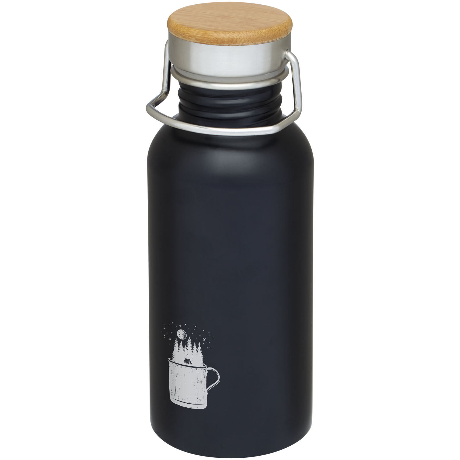 Bouteille de sport à simple paroi en acier inoxydable Thor 550 ml