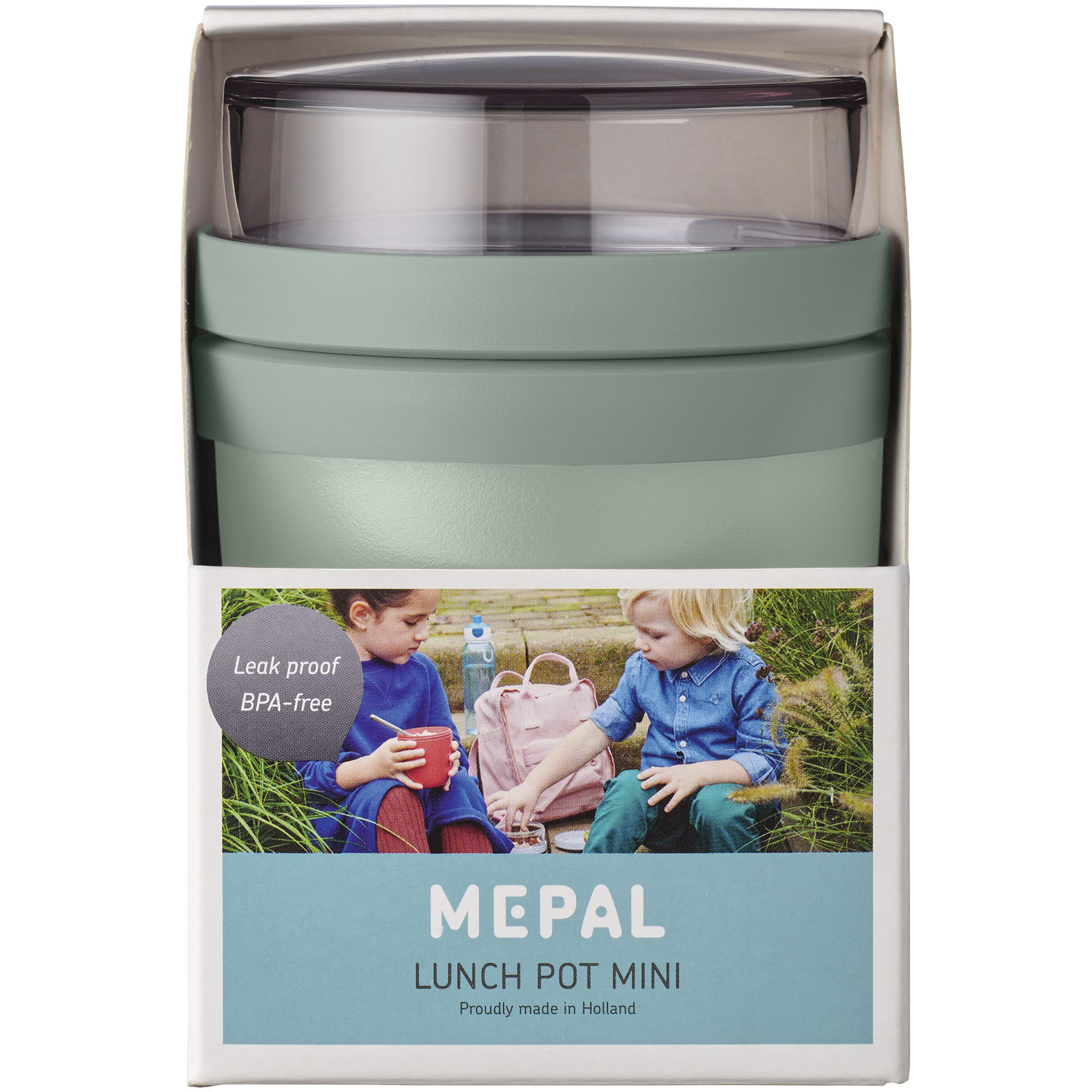 Mepal Bocal à déjeuner Ellipse 500+200 ml