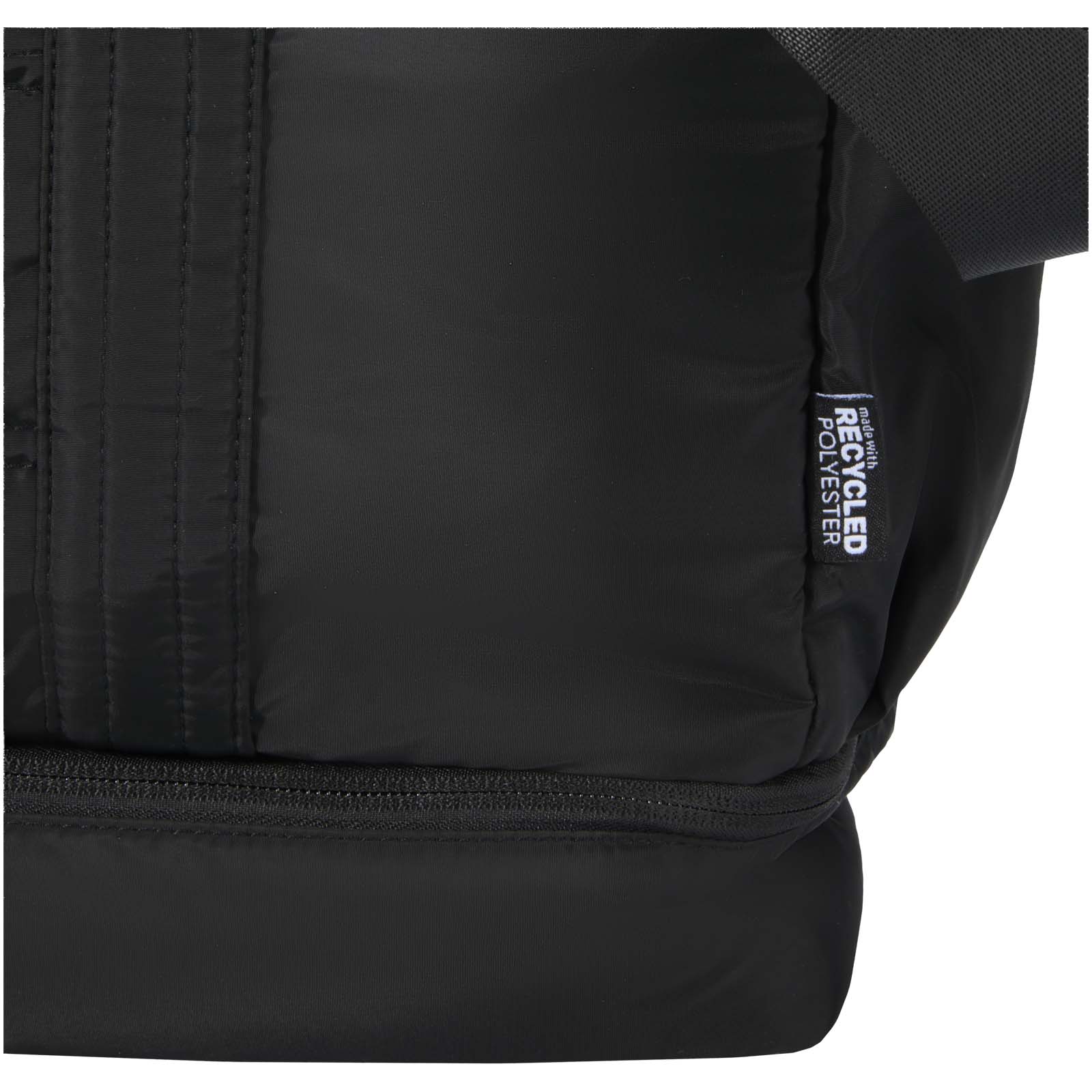 Sac de voyage Puffer recyclé certifié GRS avec fond isolé de 30 L