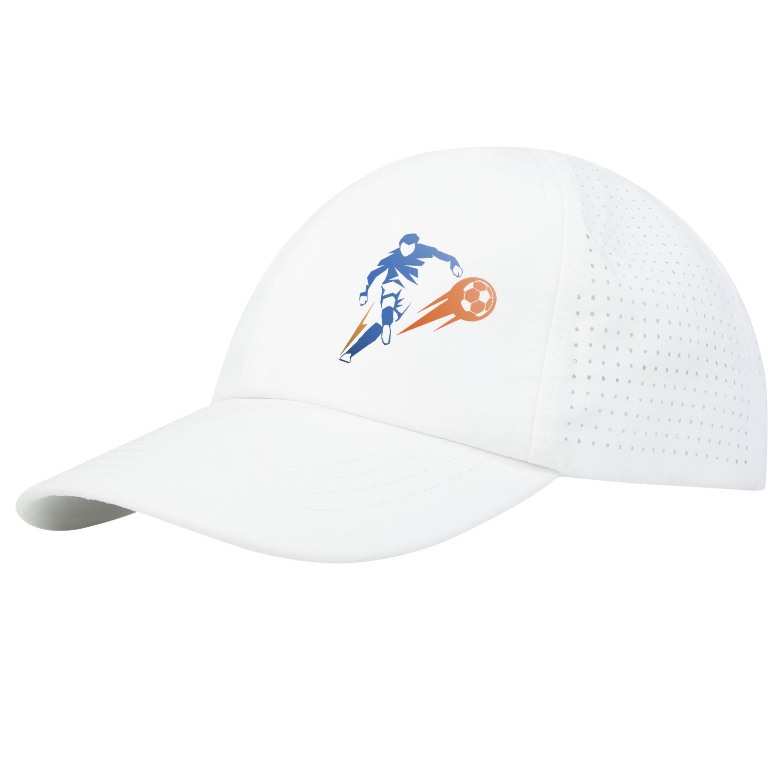 Elevate Casquette 6 panneaux de 110 g/m² Mica GRS recyclée ajustée