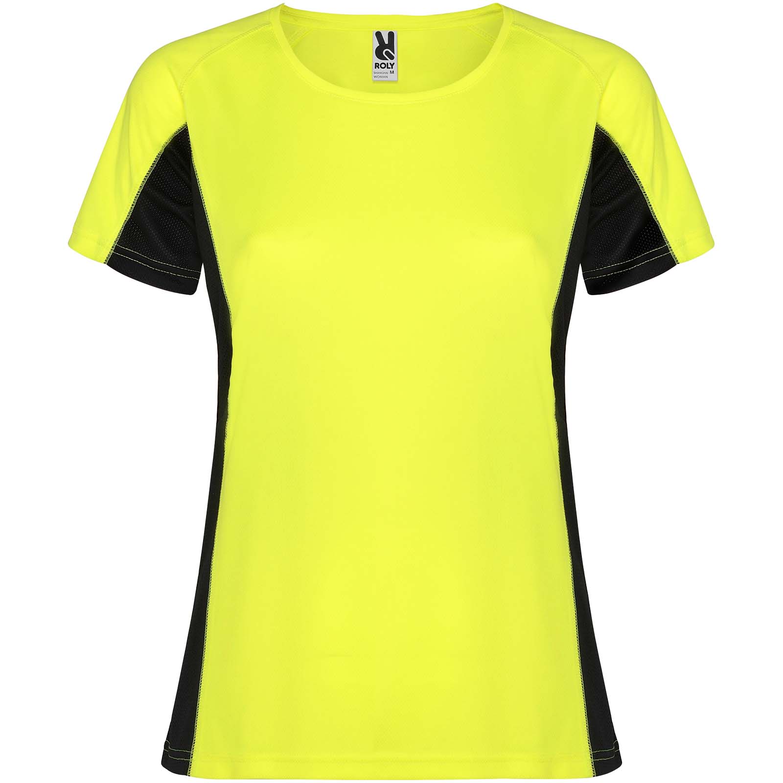 Roly T-shirt de sport de 140 g/m² Shanghai à manches courtes pour femme