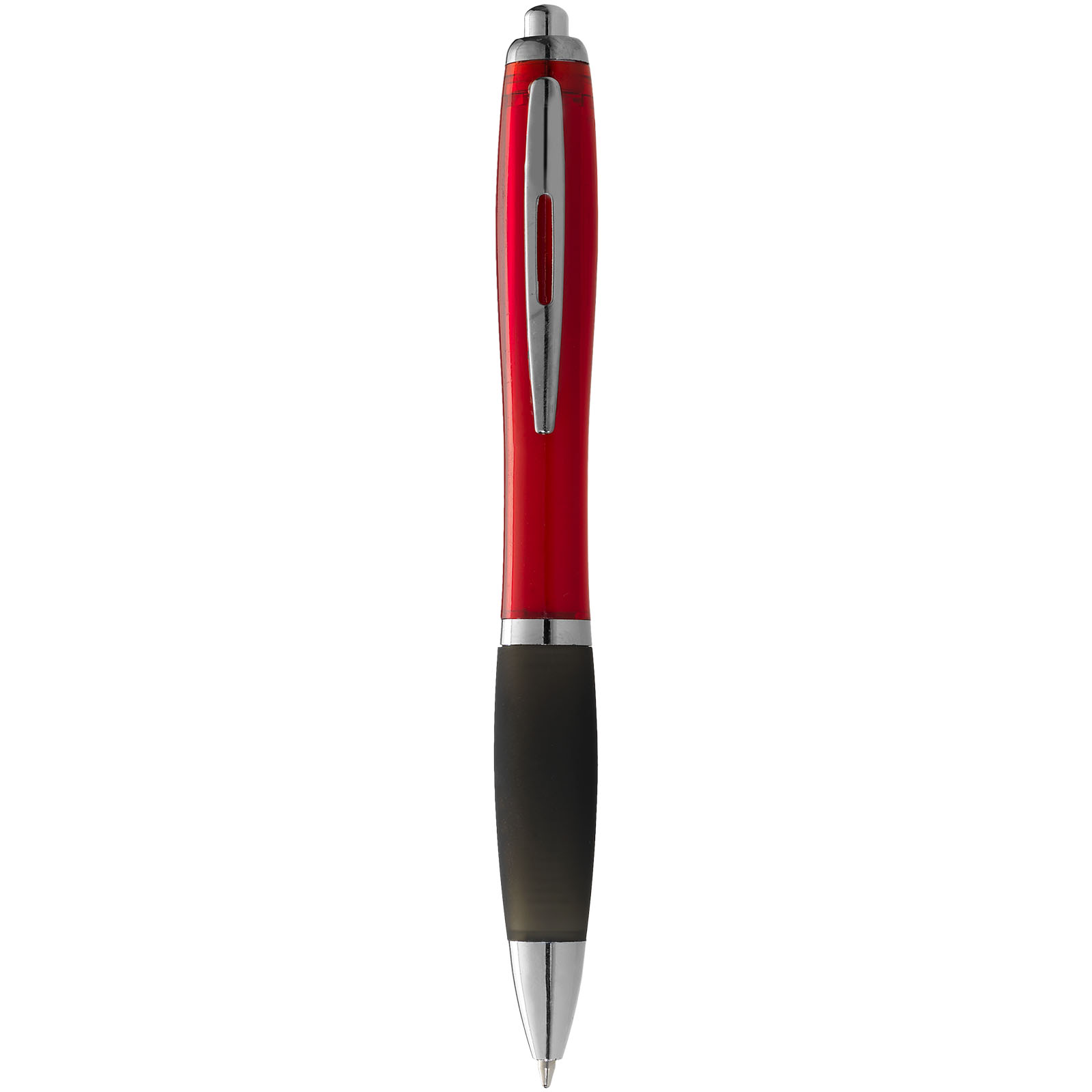 Stylo à bille Nash avec grip noir (encre noire)