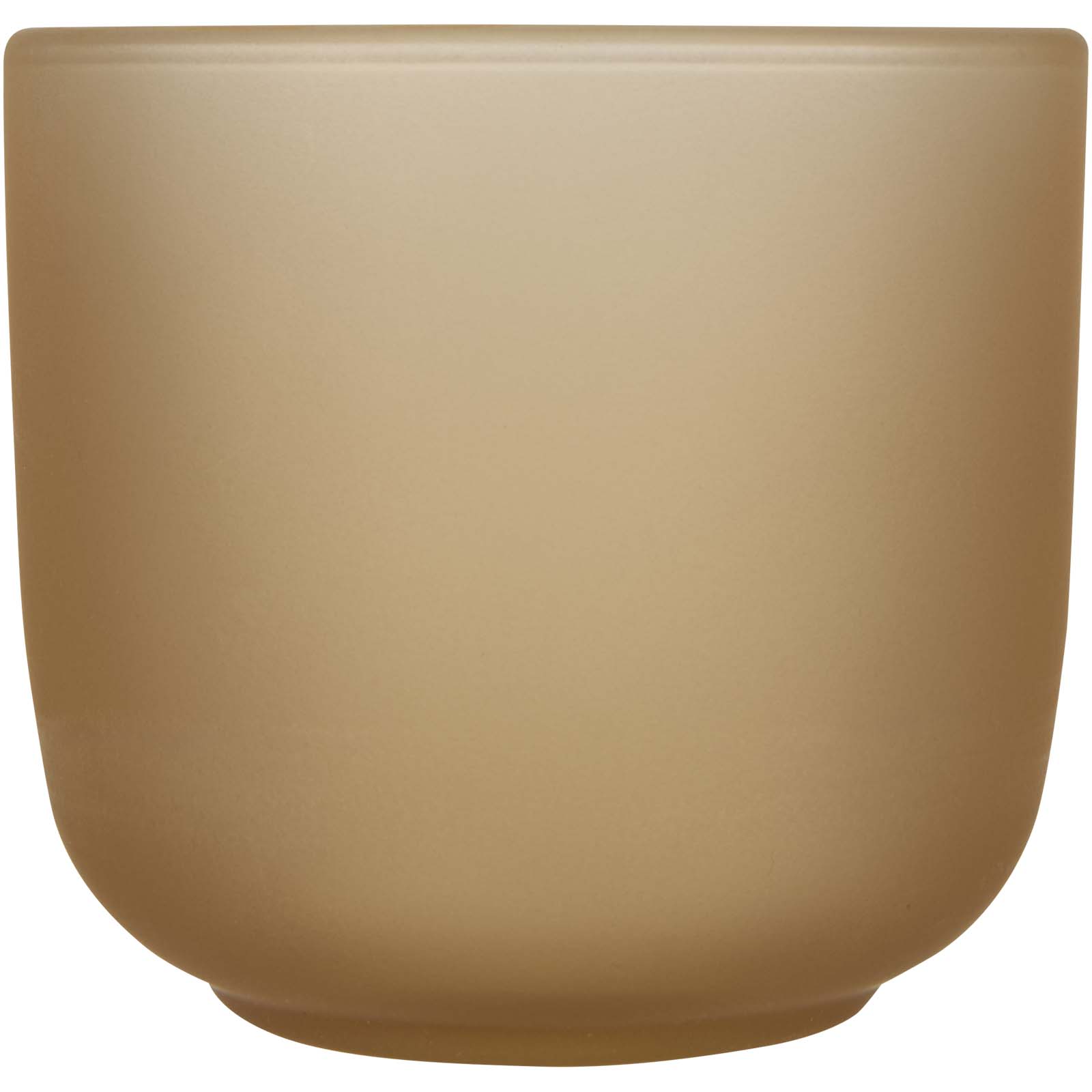 Seasons Plateau de service en bois et tasses en verre Male en finition mate