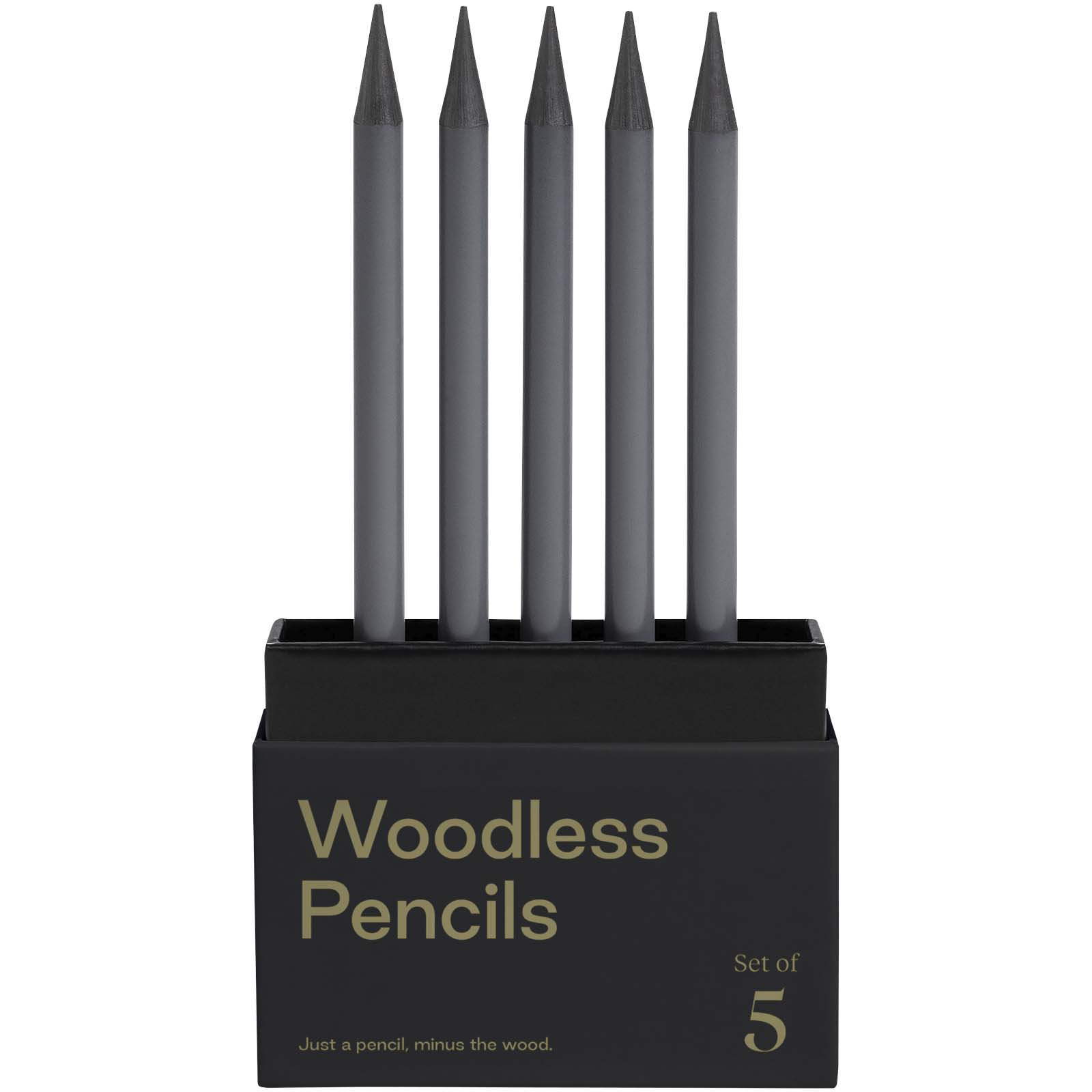 Karst® Ensemble de crayons graphite 5 pièces K’arst® 2B sans bois
